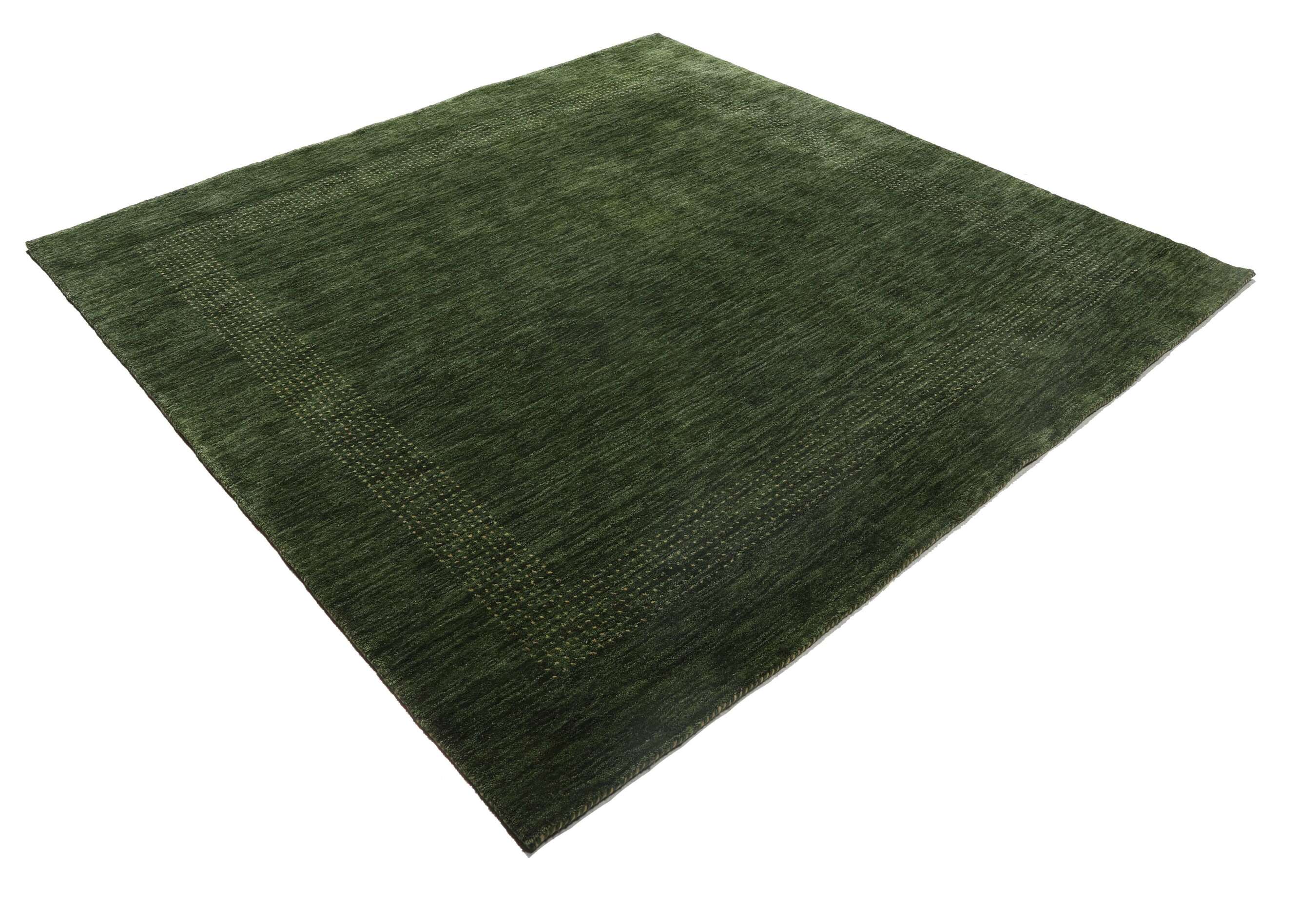 
    Handloom Gabba - Forest green - 200 x 200 cm
  