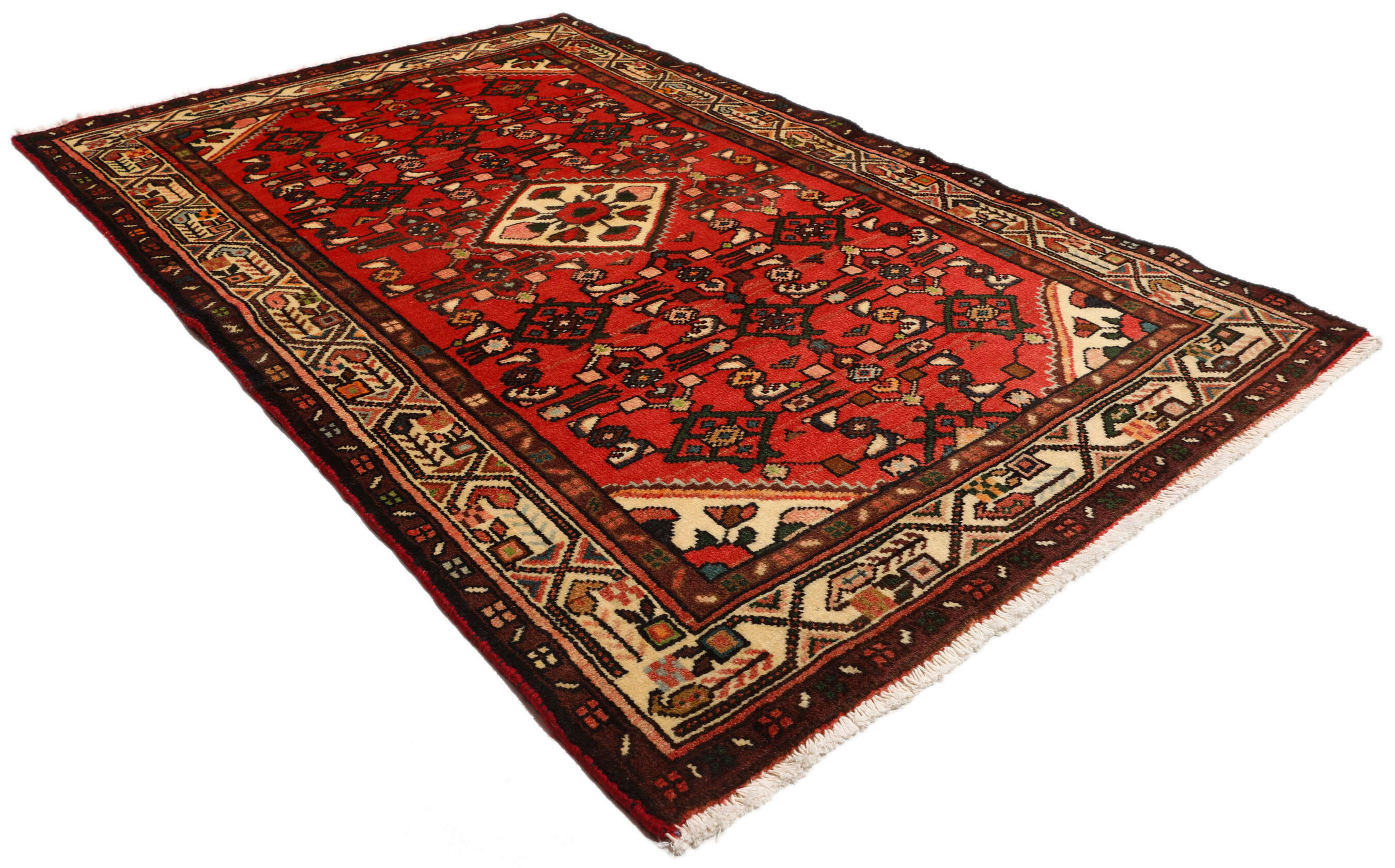 
    Hosseinabad - Red - 98 x 151 cm
  