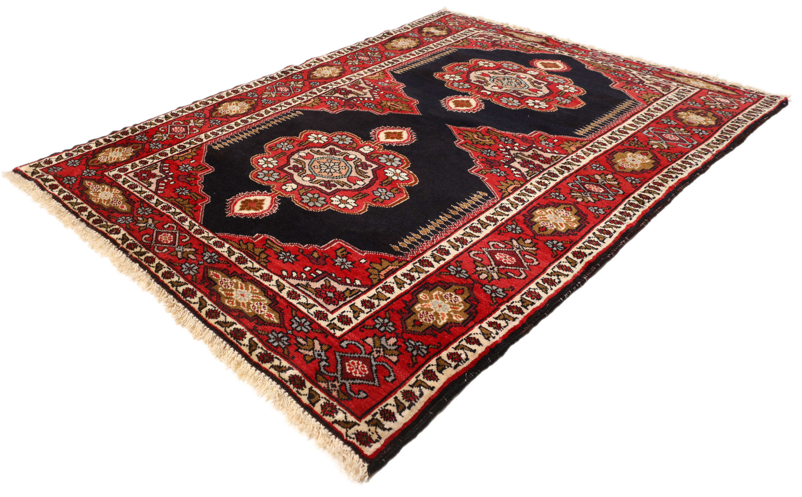 
    Mashad - Dark red - 102 x 135 cm
  
