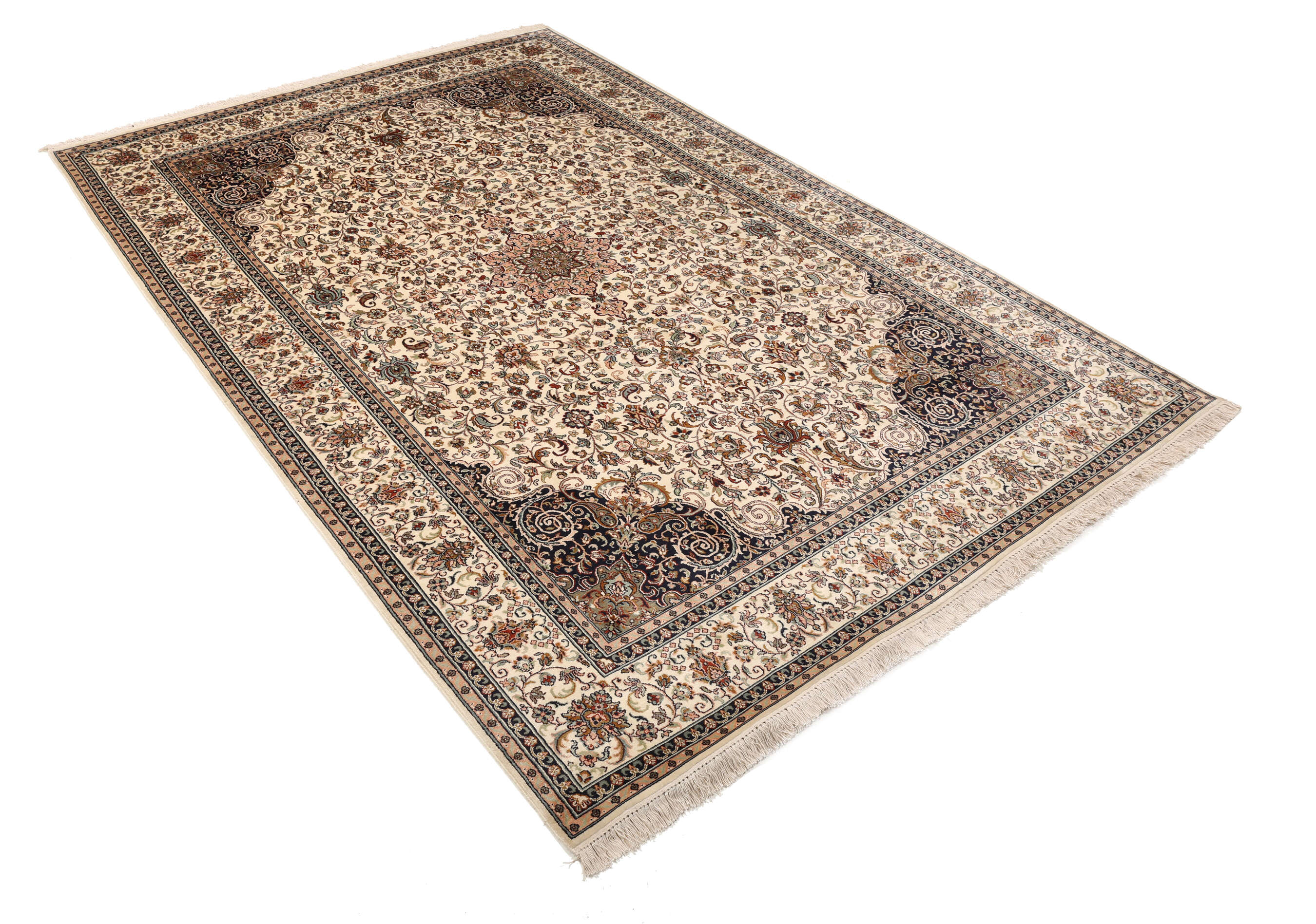 
    Kashmir pure silk - Beige - 170 x 255 cm
  