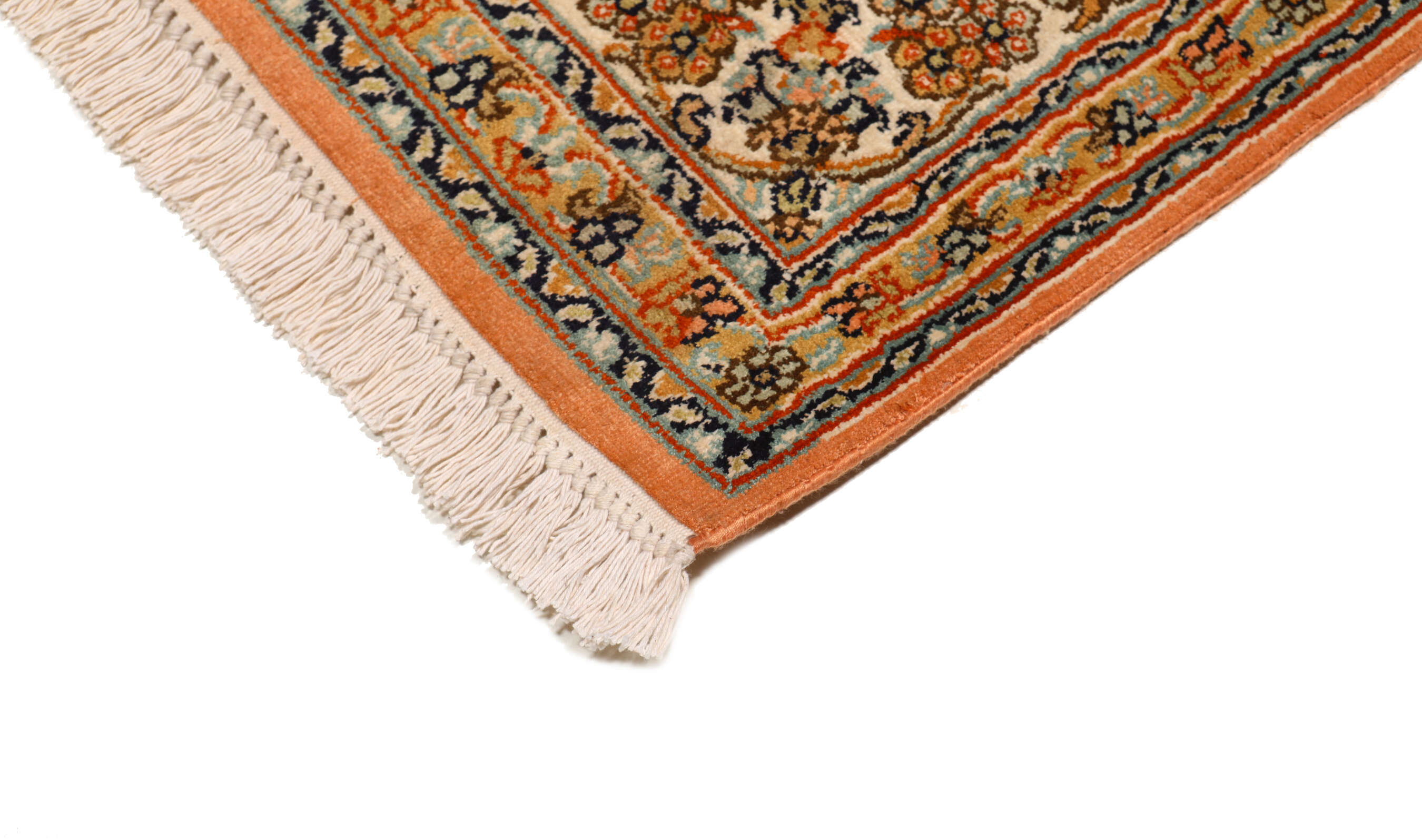 
    Kashmir pure silk - Beige - 157 x 211 cm
  