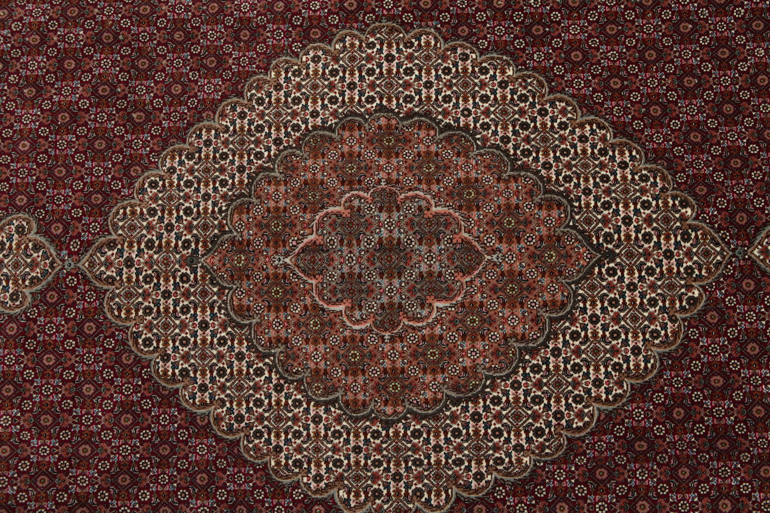
    Tabriz 50 Raj with silk - Brown - 210 x 310 cm
  