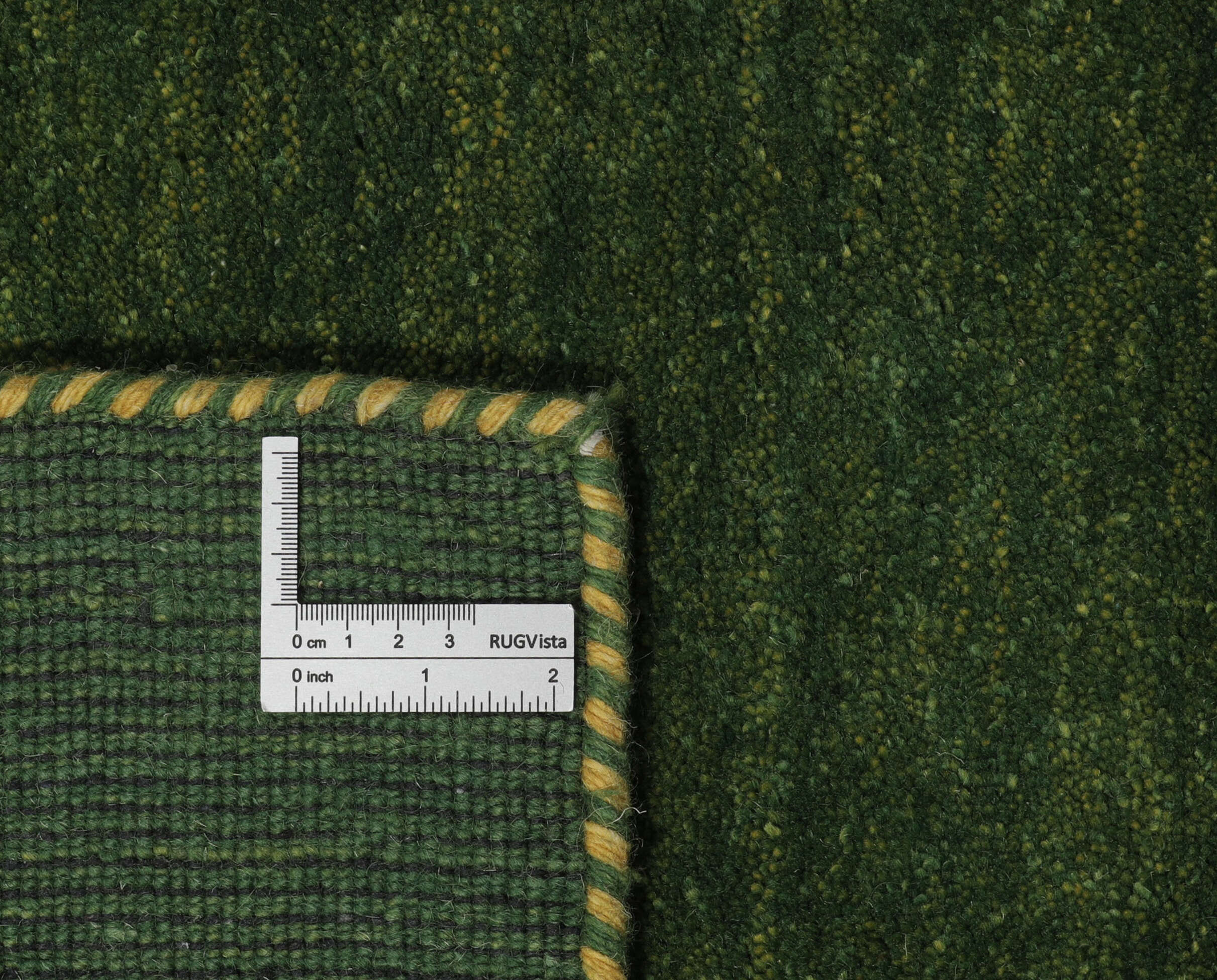 
    Gabbeh loom Two Lines - Green - 100 x 160 cm
  