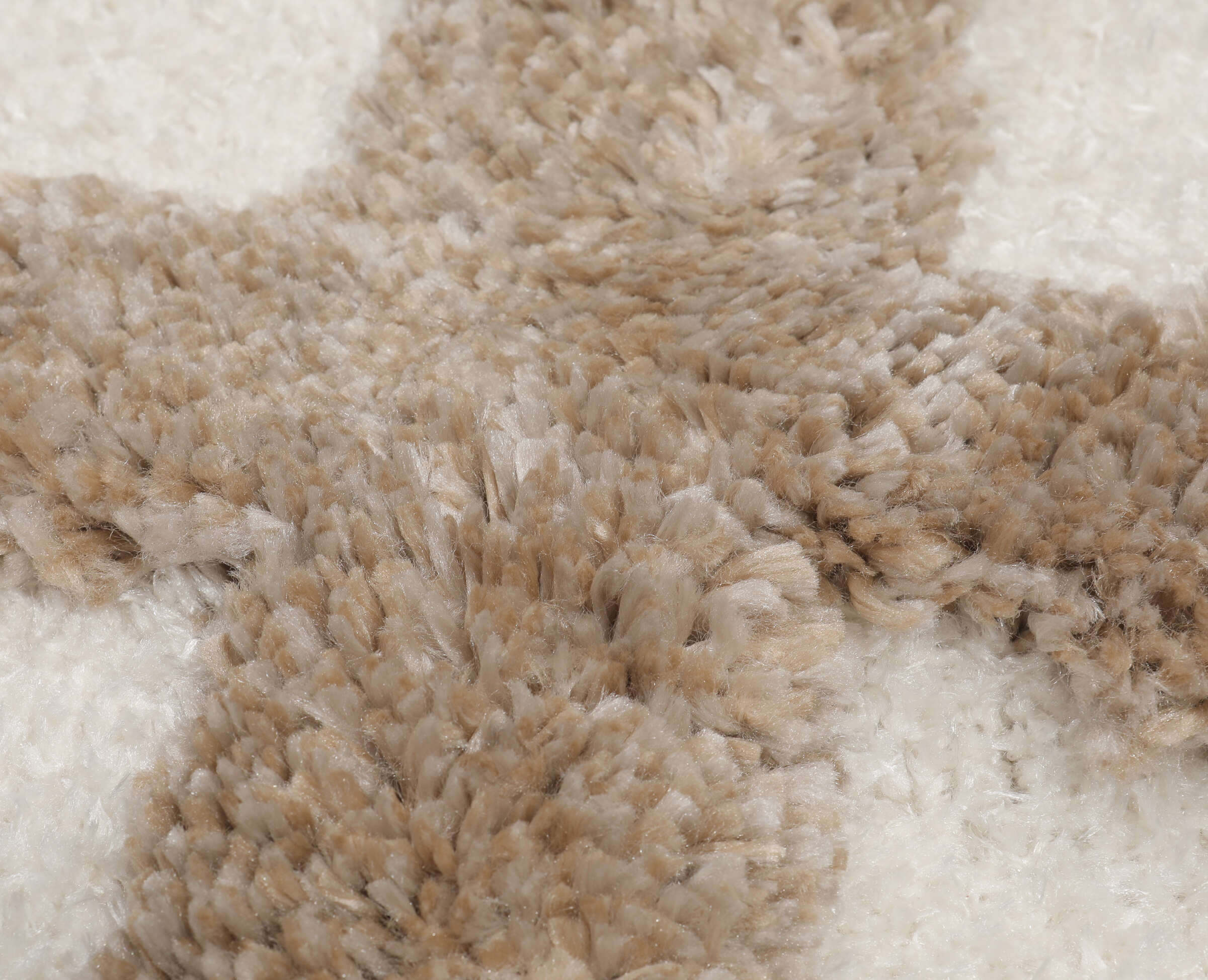 premium - Glasgow - Gebroken Wit / Beige 140 x 200 cm Wol Vloerkleed