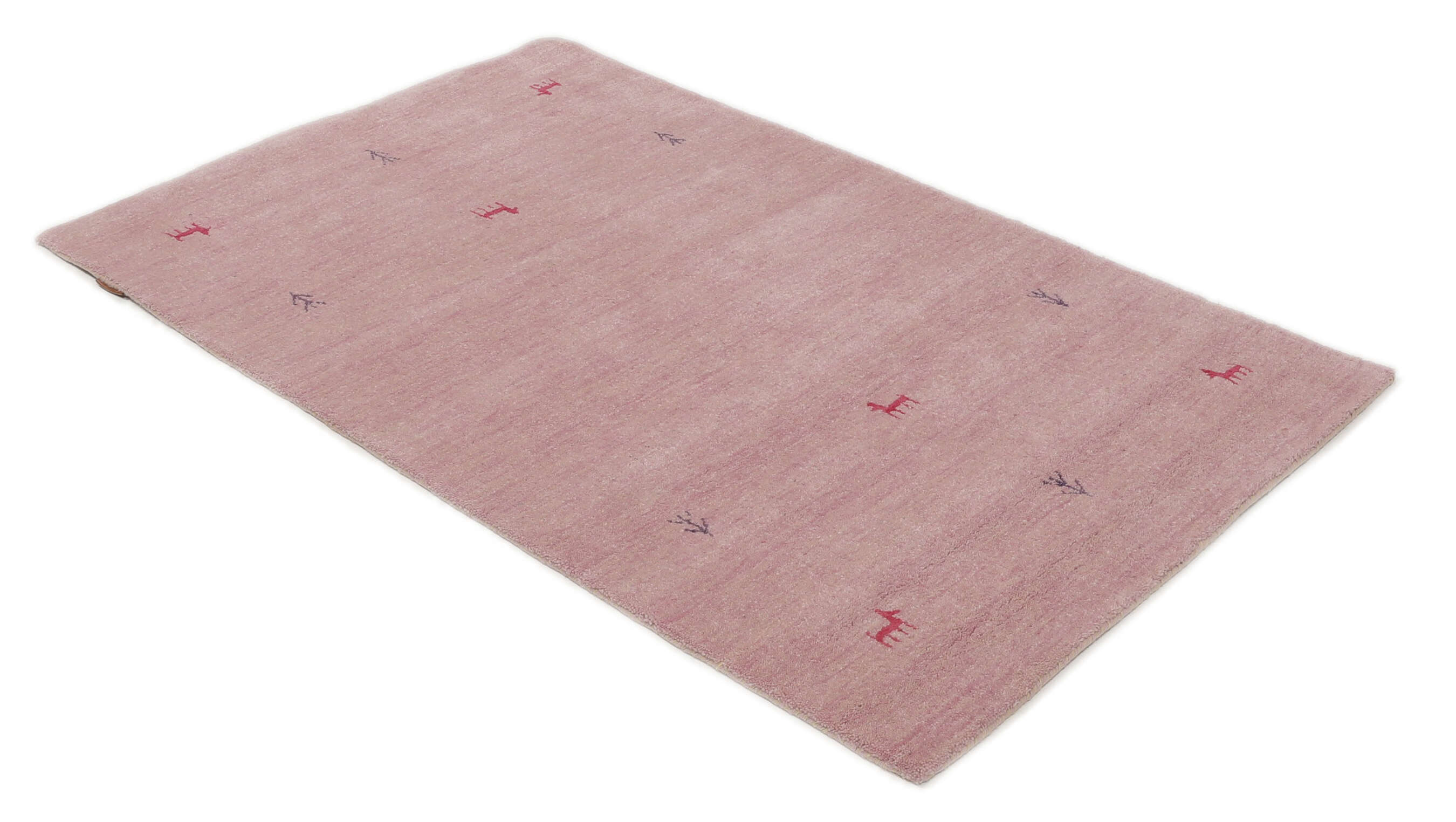 
    Gabbeh loom Two Lines - Pink - 100 x 160 cm
  