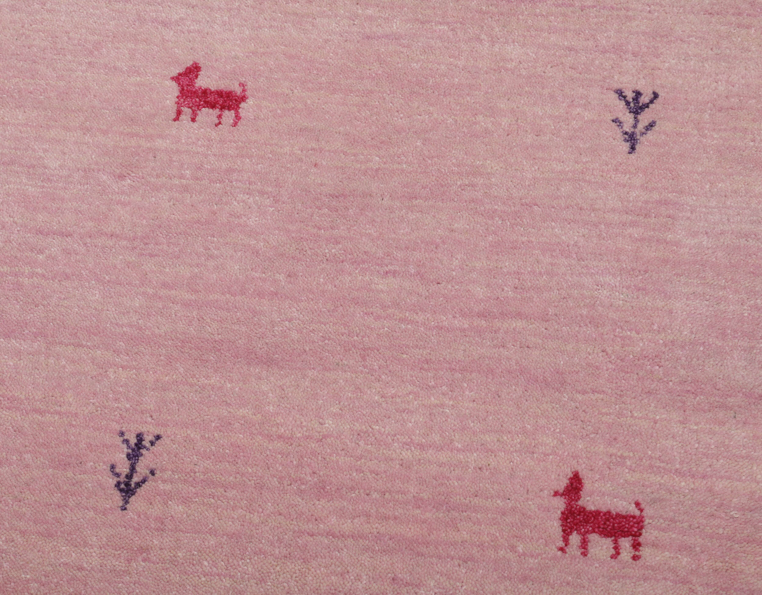 Gabbeh Loom Two Lines Rosa 160 X 230 Cm Wollteppich Rugvista gabbeh-loom-two-lines-rosa-160-x-230-cm-wollteppich-rugvista