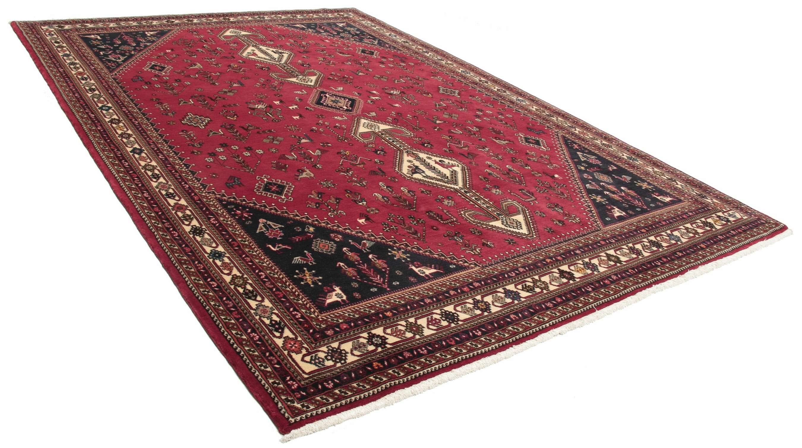 
    Qashqai - Dark red - 205 x 295 cm
  