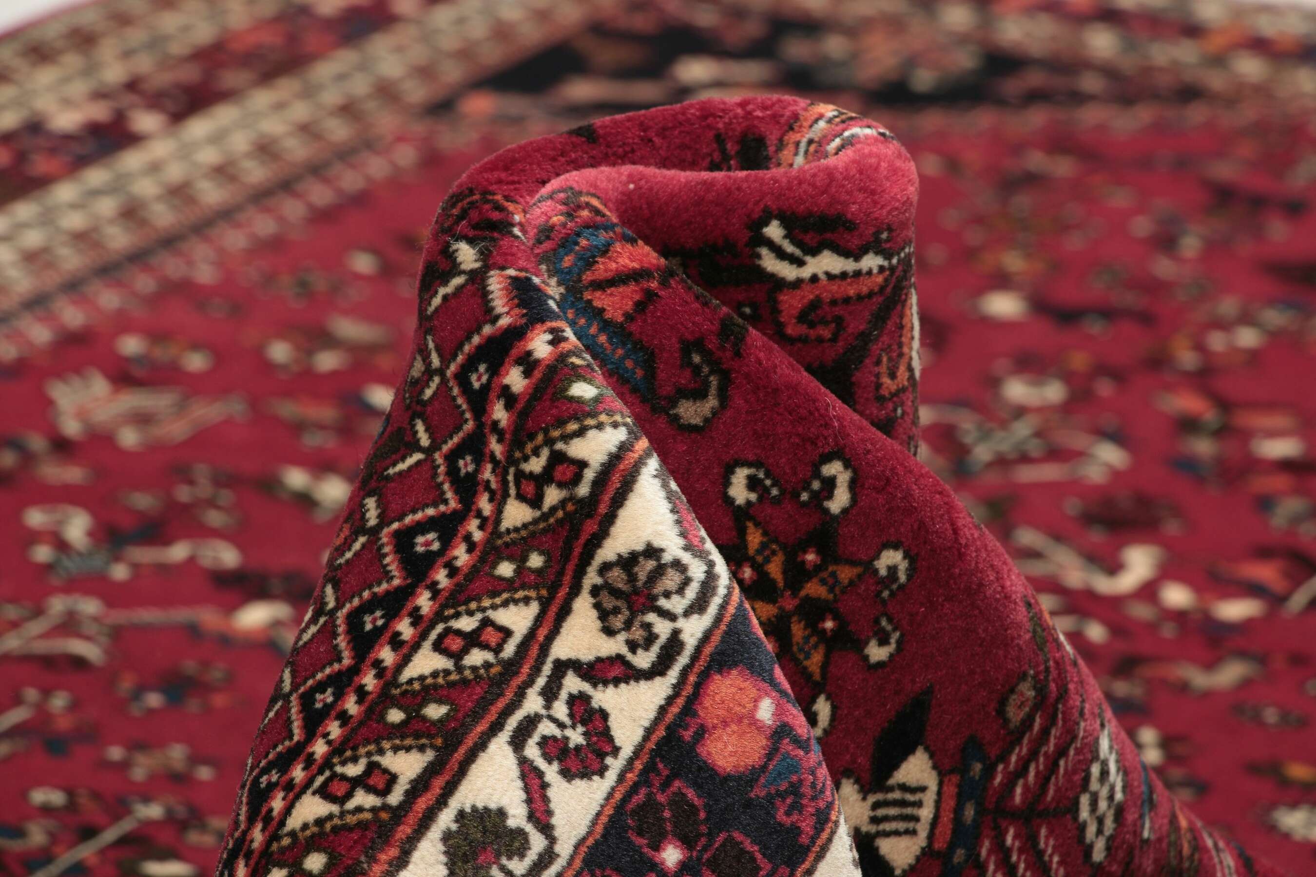 
    Qashqai - Dark red - 207 x 300 cm
  