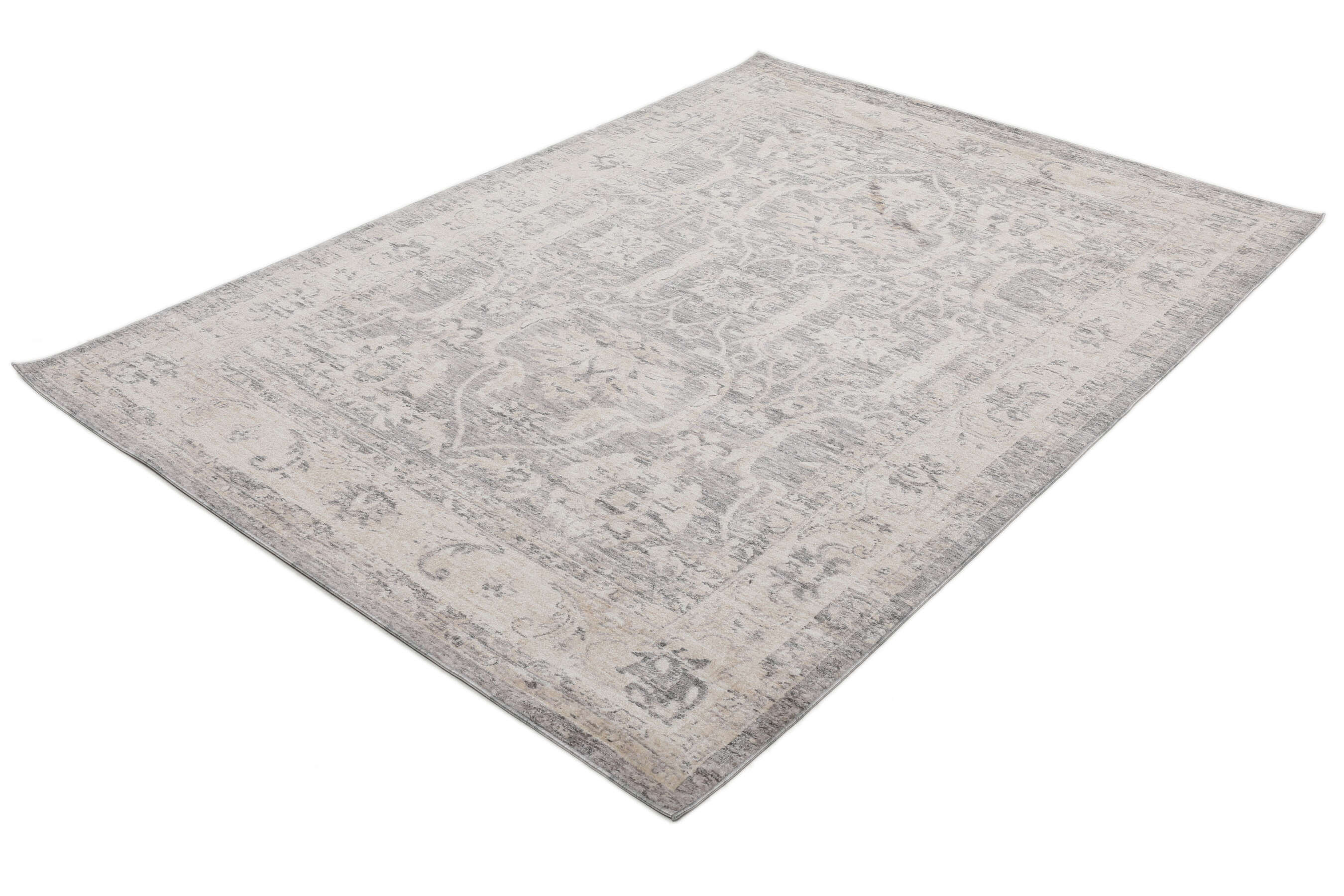 Lily - Beige / Turchese 155 x 230 cm Tappeto - Rugvista