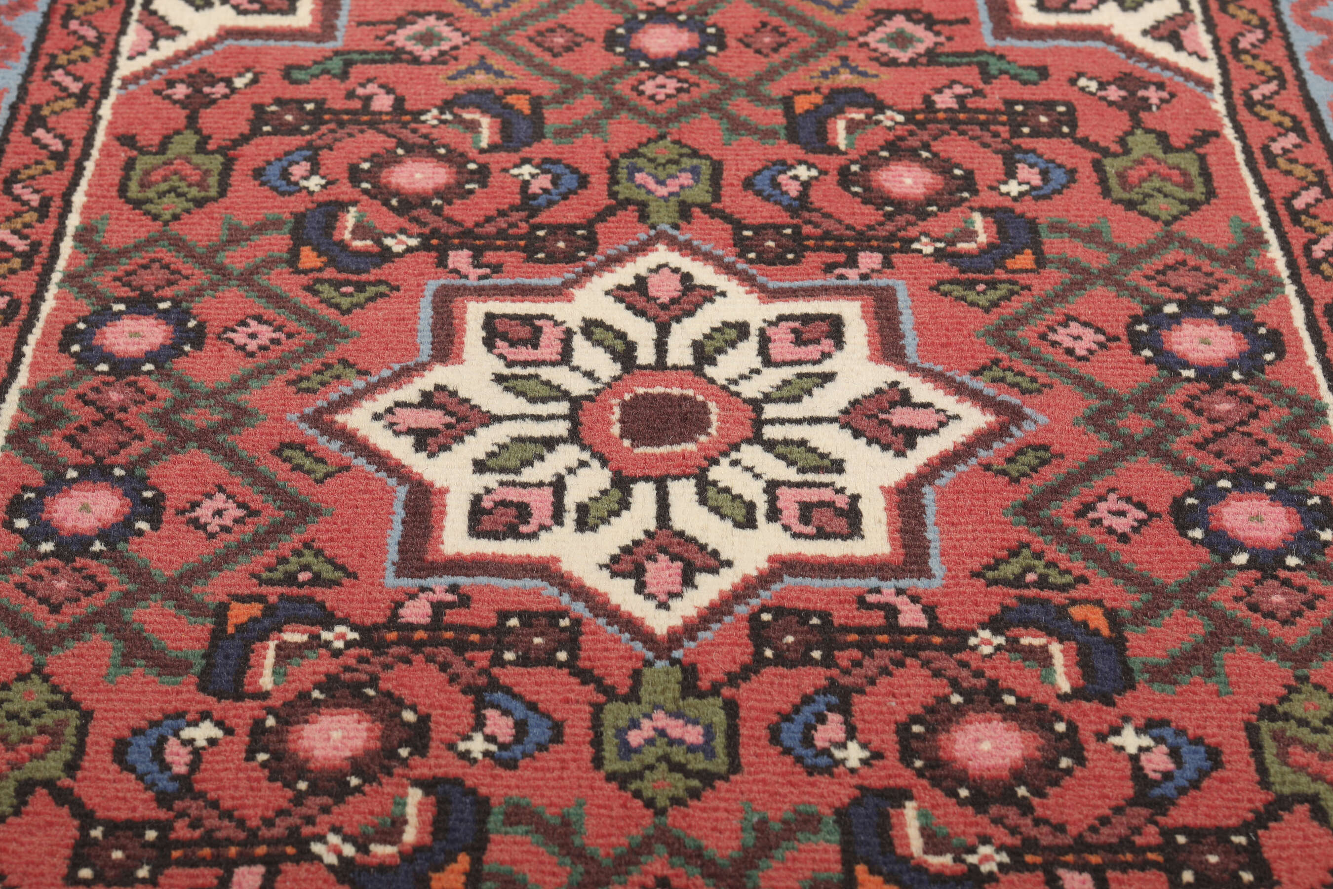 
    Hosseinabad - Dark red - 67 x 100 cm
  