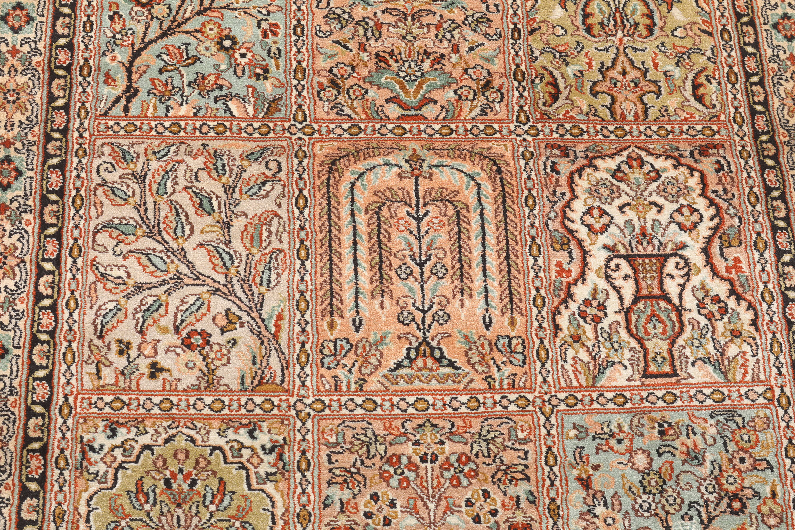 
    Kashmir pure silk - Brown - 79 x 302 cm
  