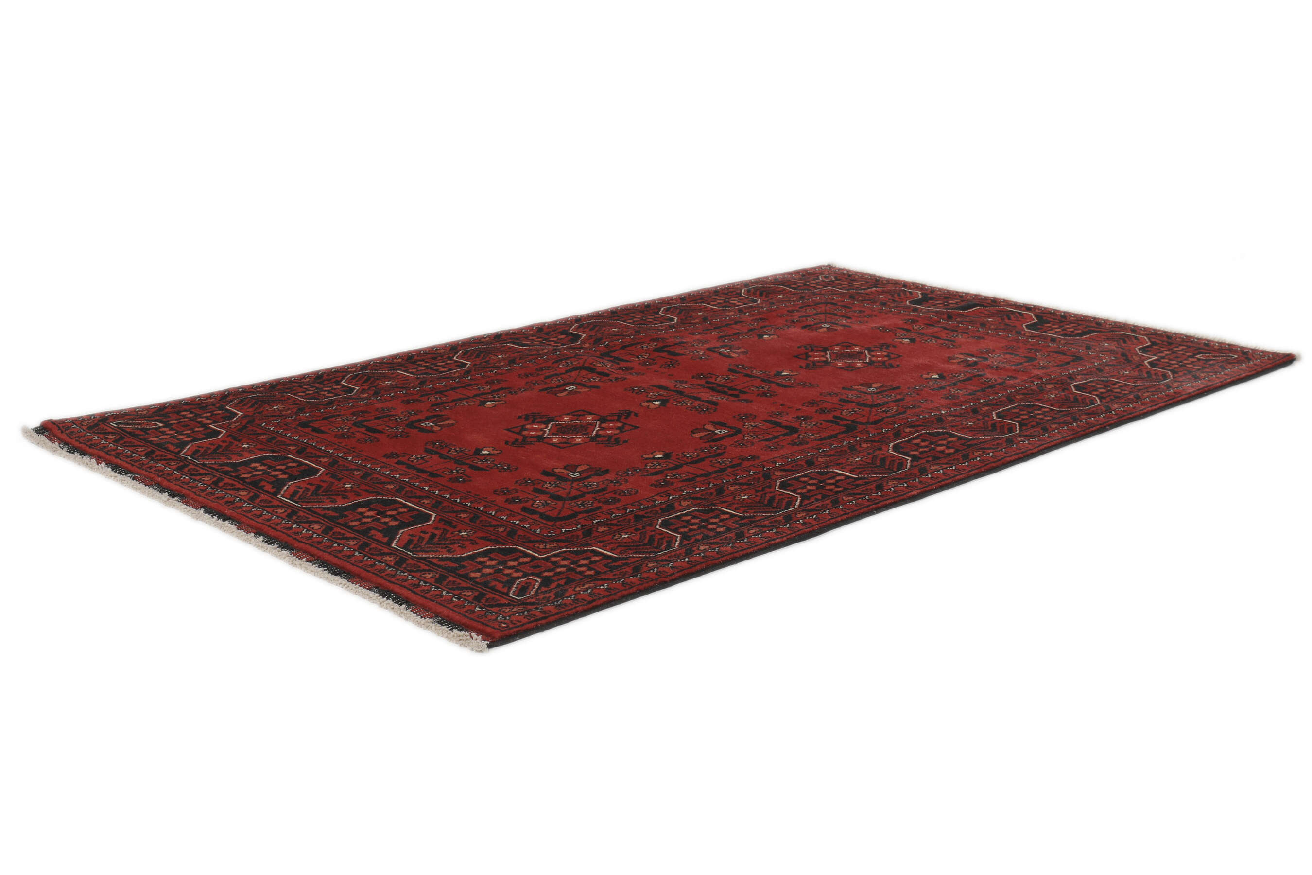 
    Kunduz - Dark red - 95 x 154 cm
  