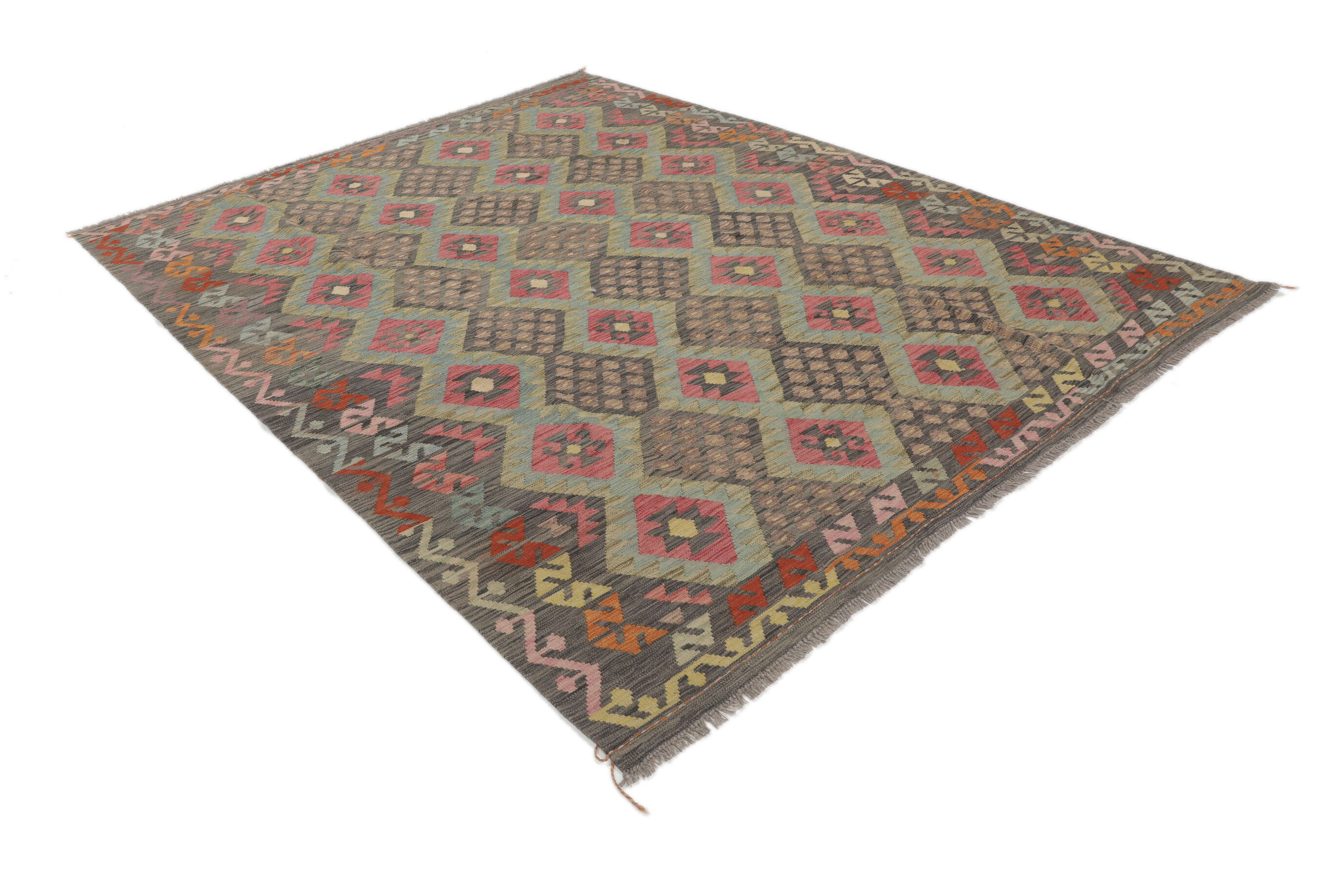 
    Kilim Afghan Old style - Brown - 222 x 290 cm
  