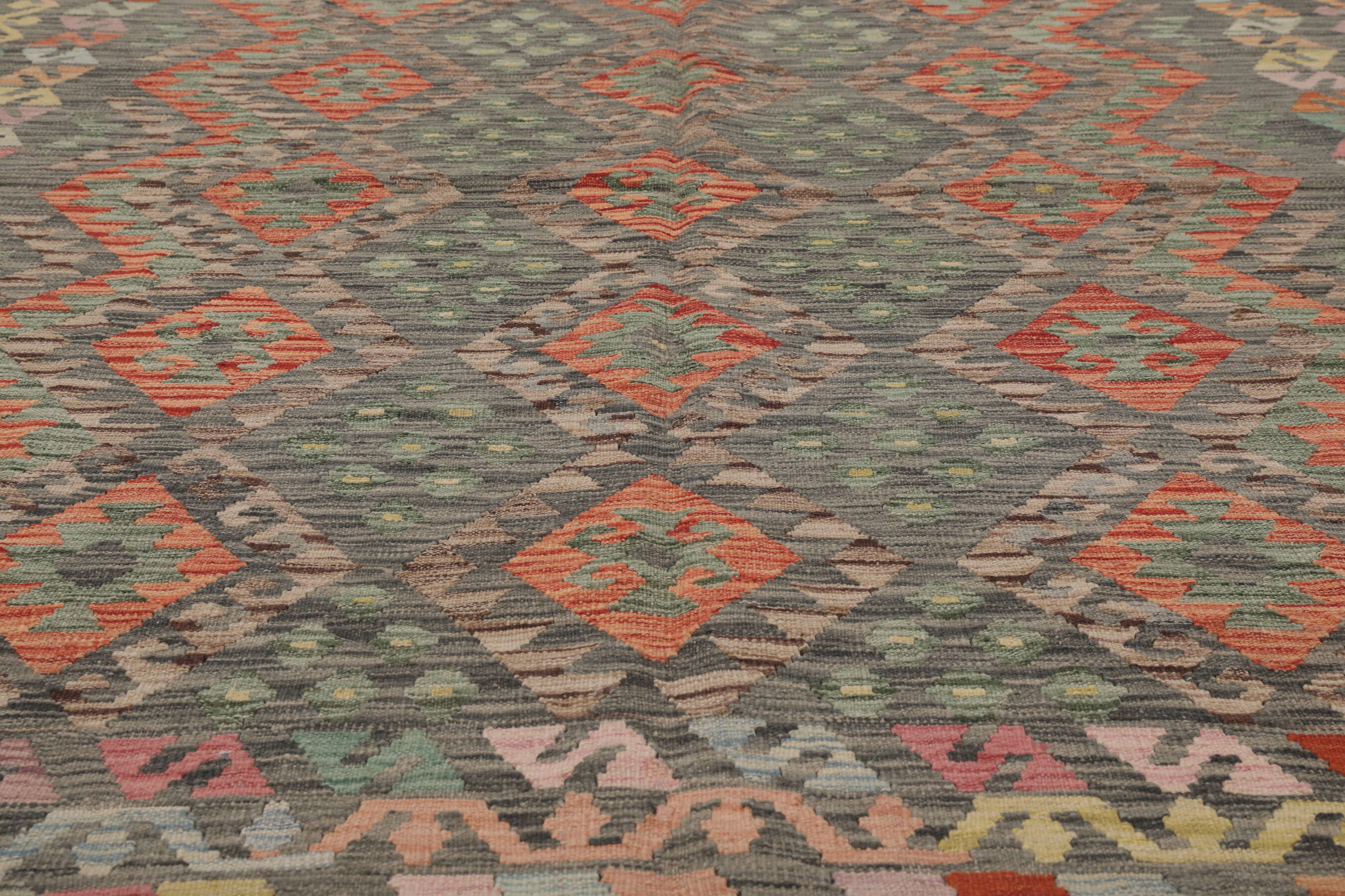 
    Kilim Afghan Old style - Brown - 187 x 240 cm
  
