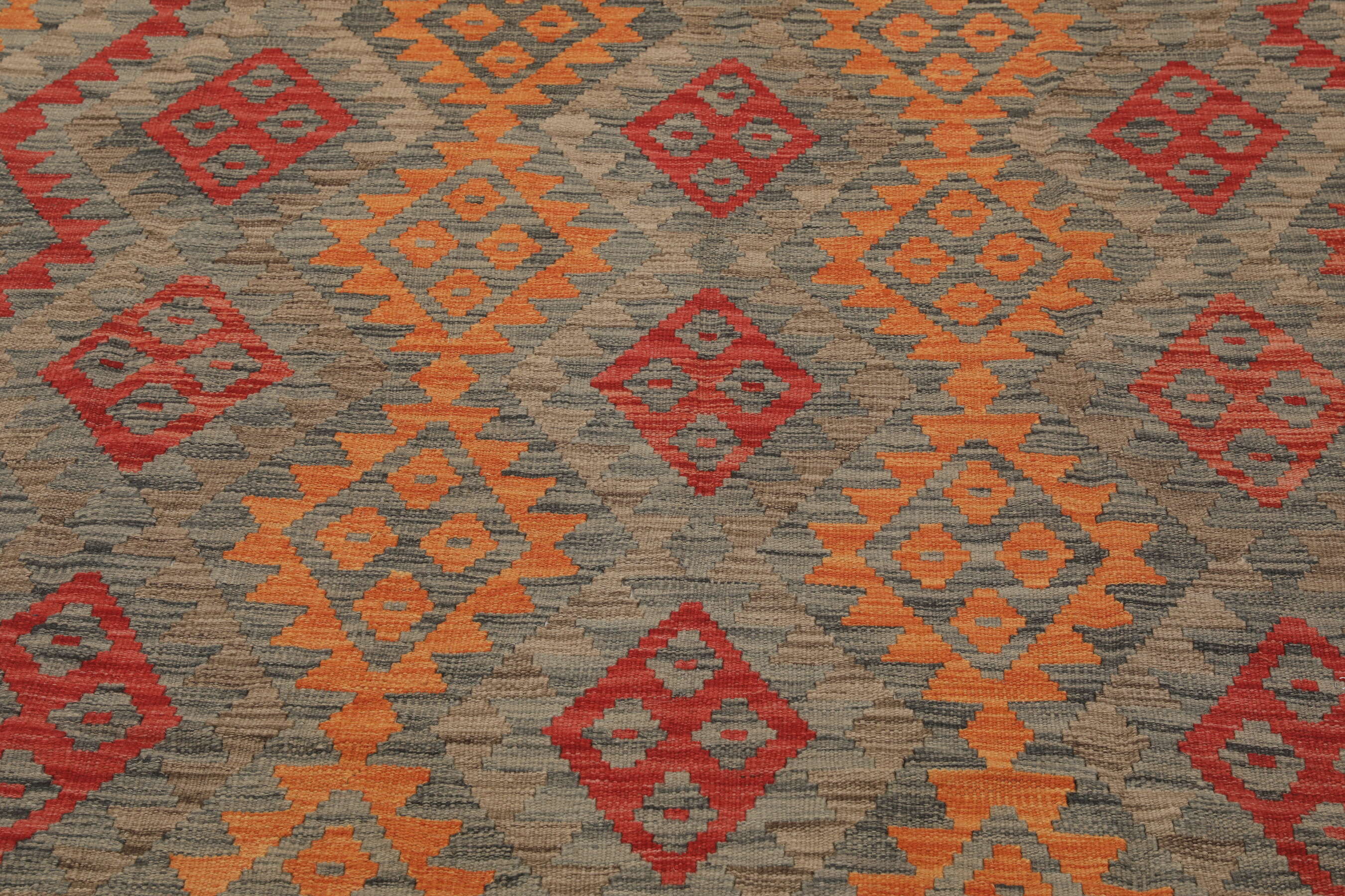 
    Kilim Afghan Old style - Brown - 202 x 298 cm
  