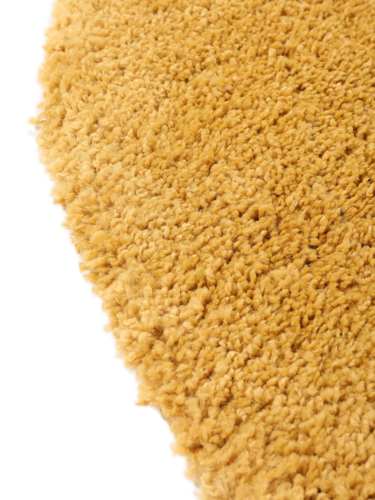 Rugvista Essential - Comfy - Yellow, Round Ø 150 cm Rug - Rugvista