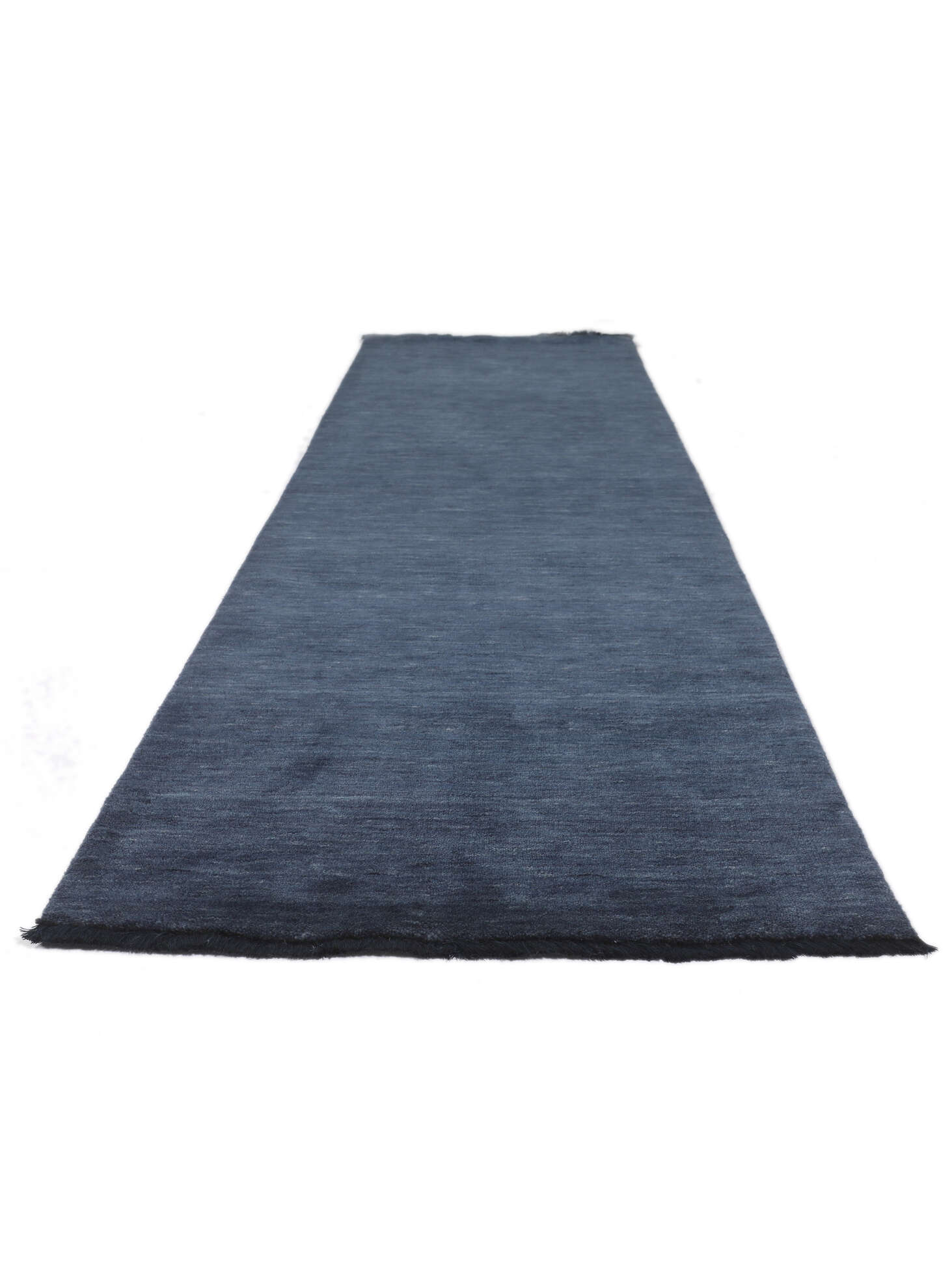 
    Handloom fringes - Dark blue - 80 x 250 cm
  