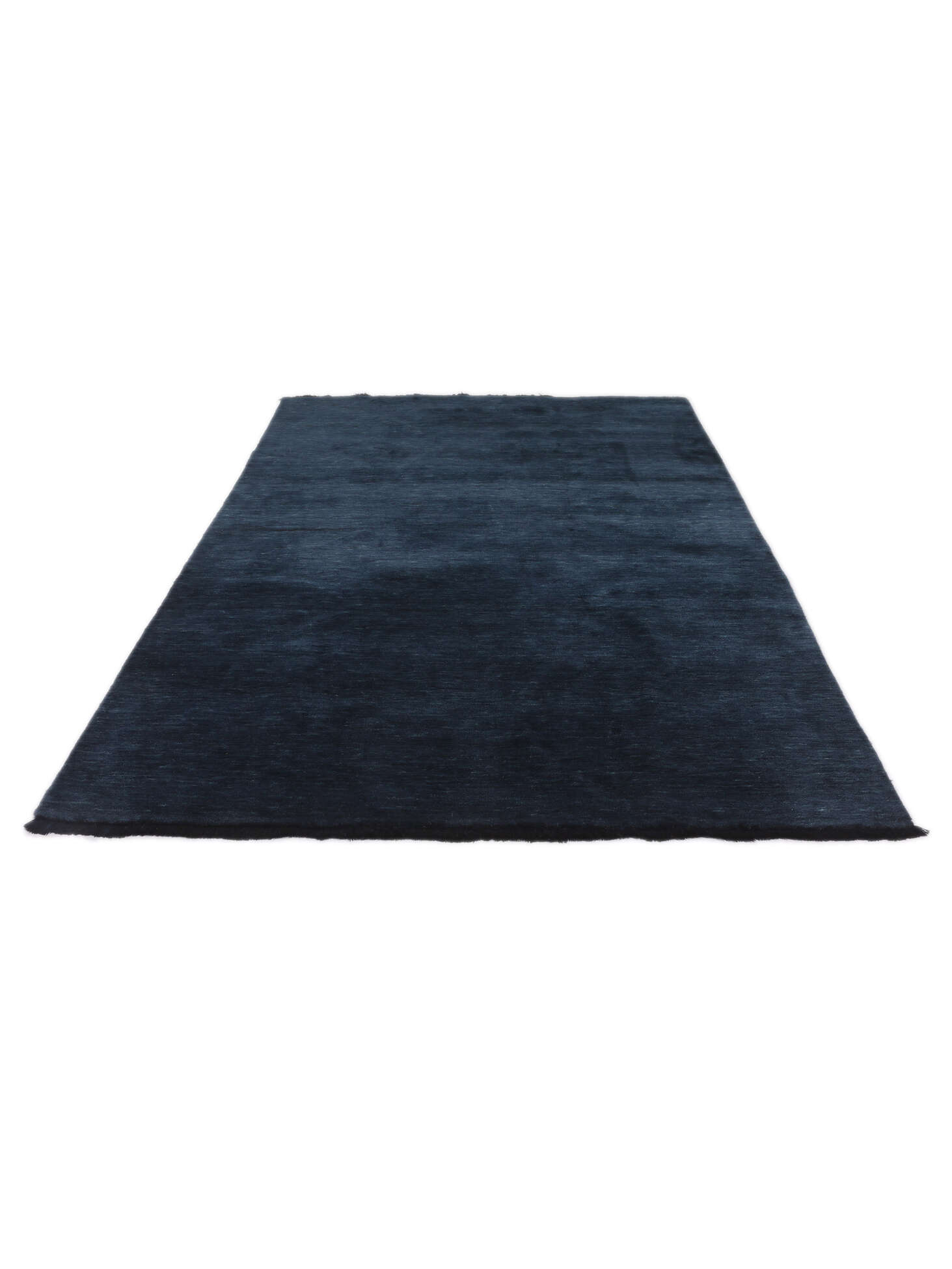 
    Handloom fringes - Dark blue - 160 x 230 cm
  