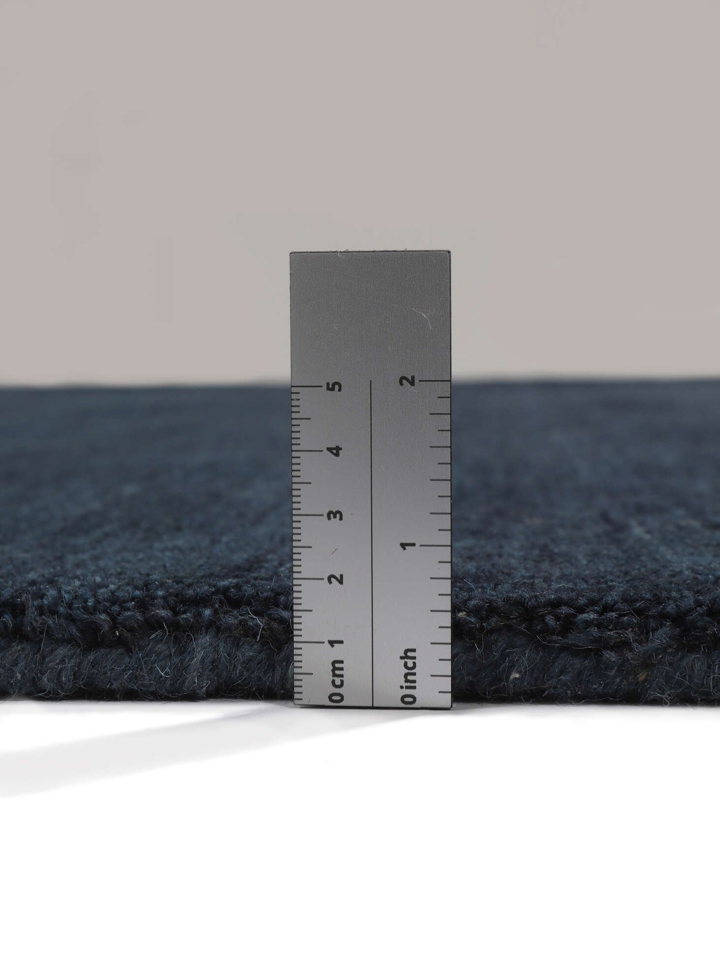 
    Handloom fringes - Dark blue - 160 x 230 cm
  