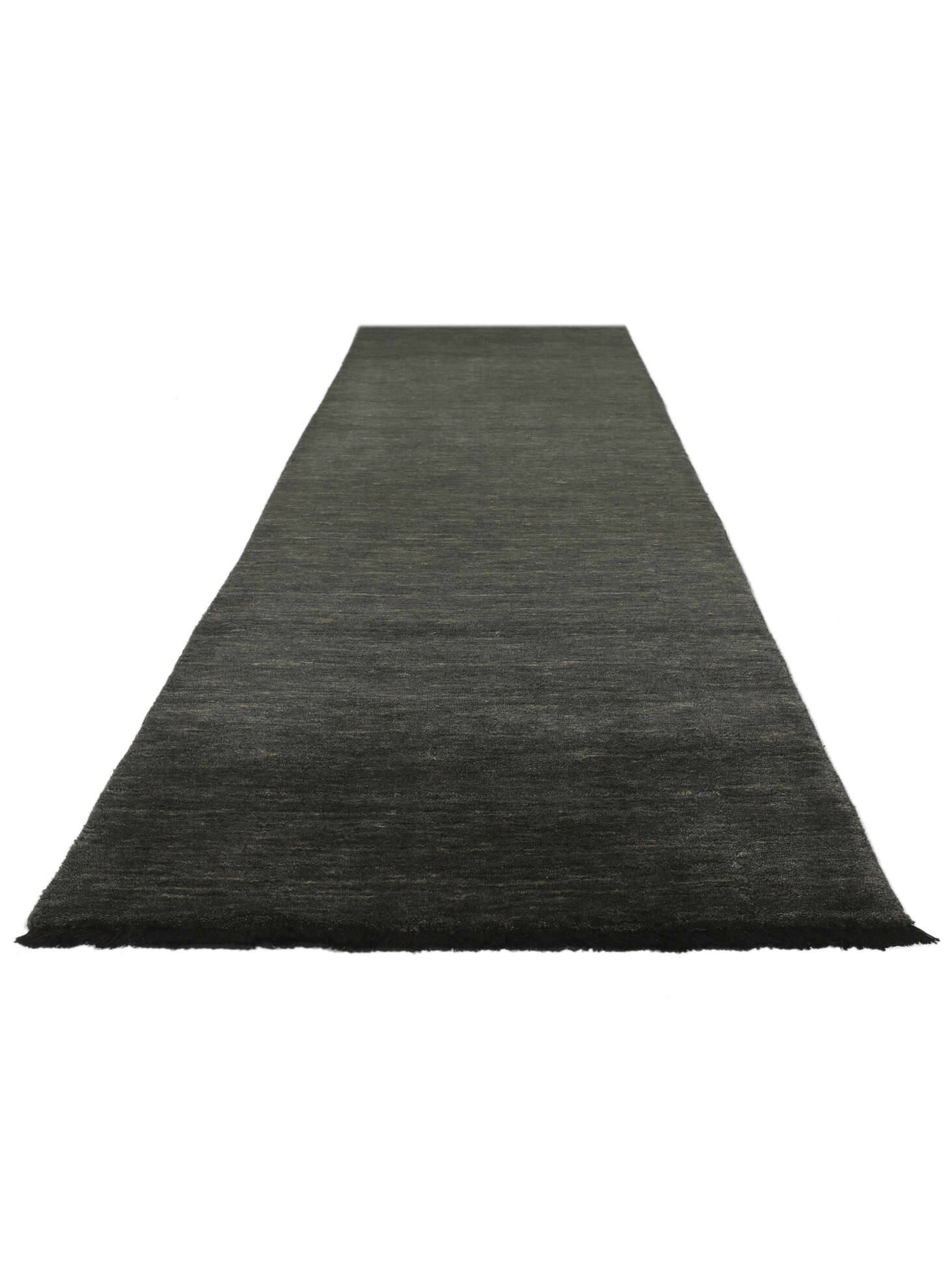 
    Handloom fringes - Black / Grey - 80 x 300 cm
  