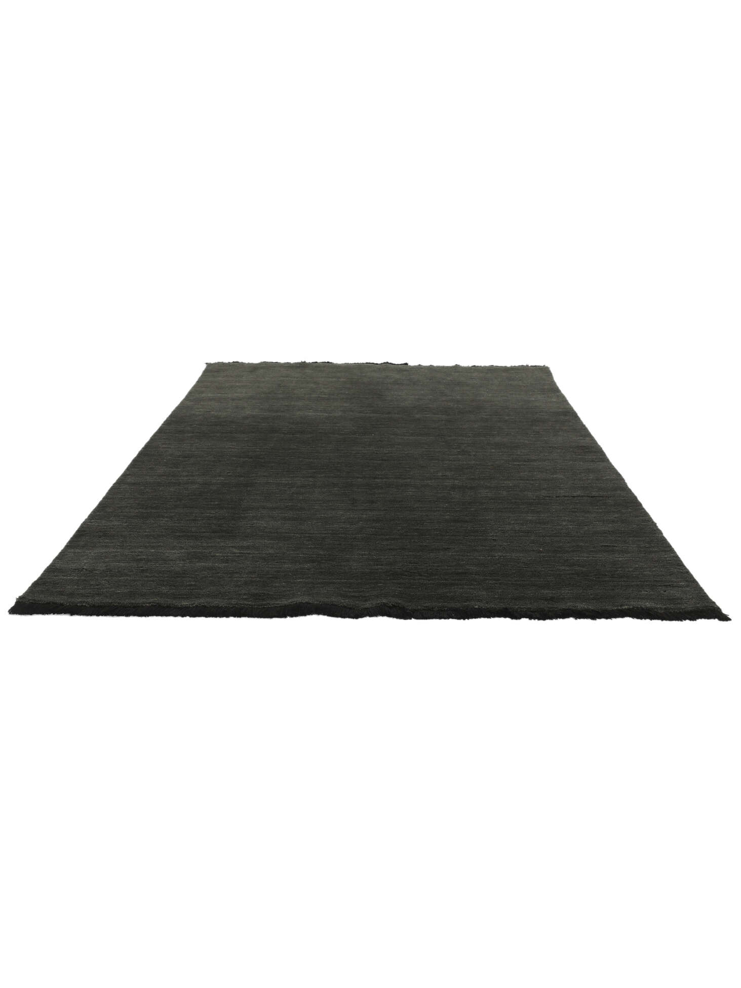 
    Handloom fringes - Black / Grey - 80 x 120 cm
  
