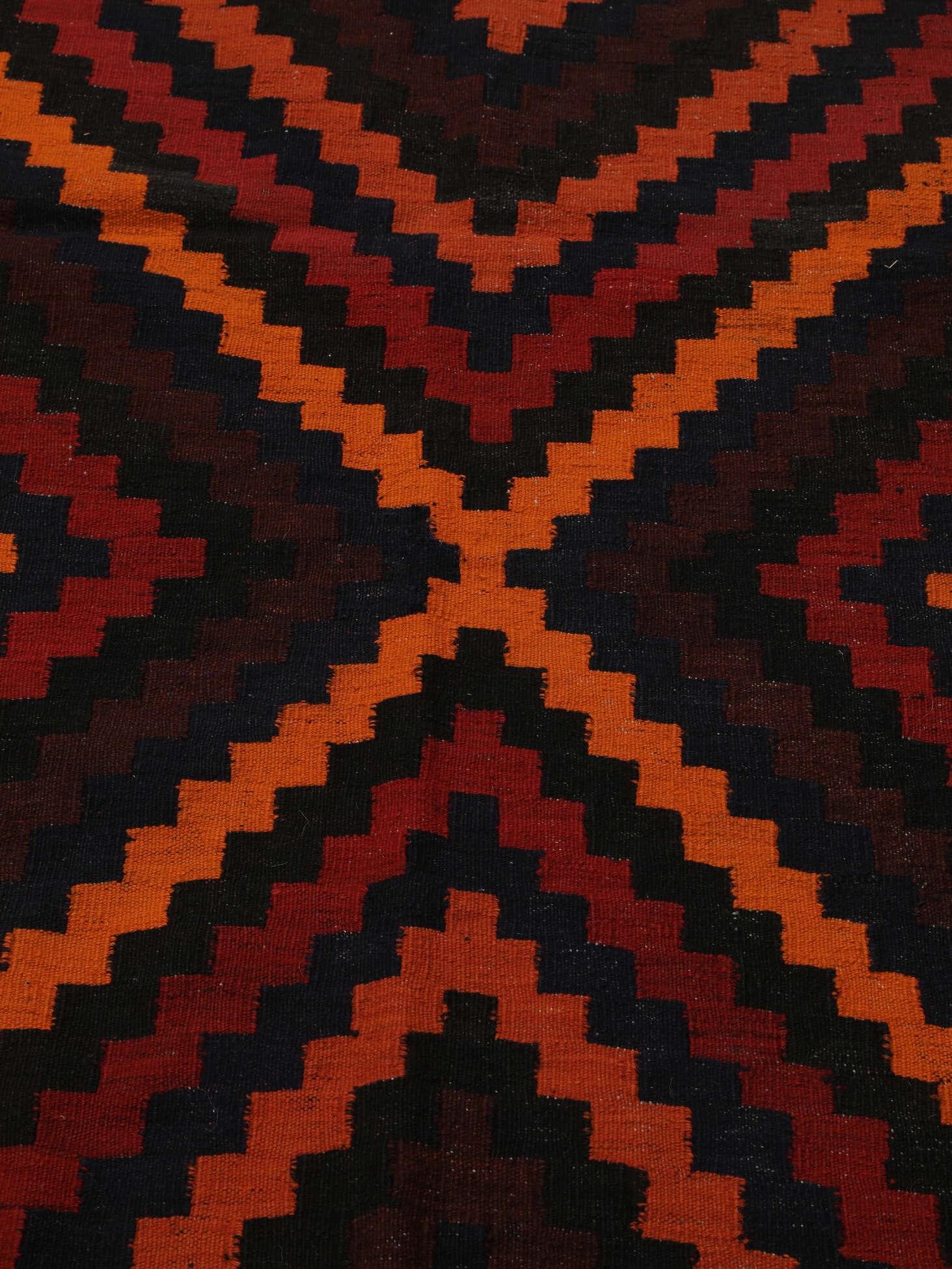 
    Afghan Vintage Kilim - Black - 154 x 395 cm
  