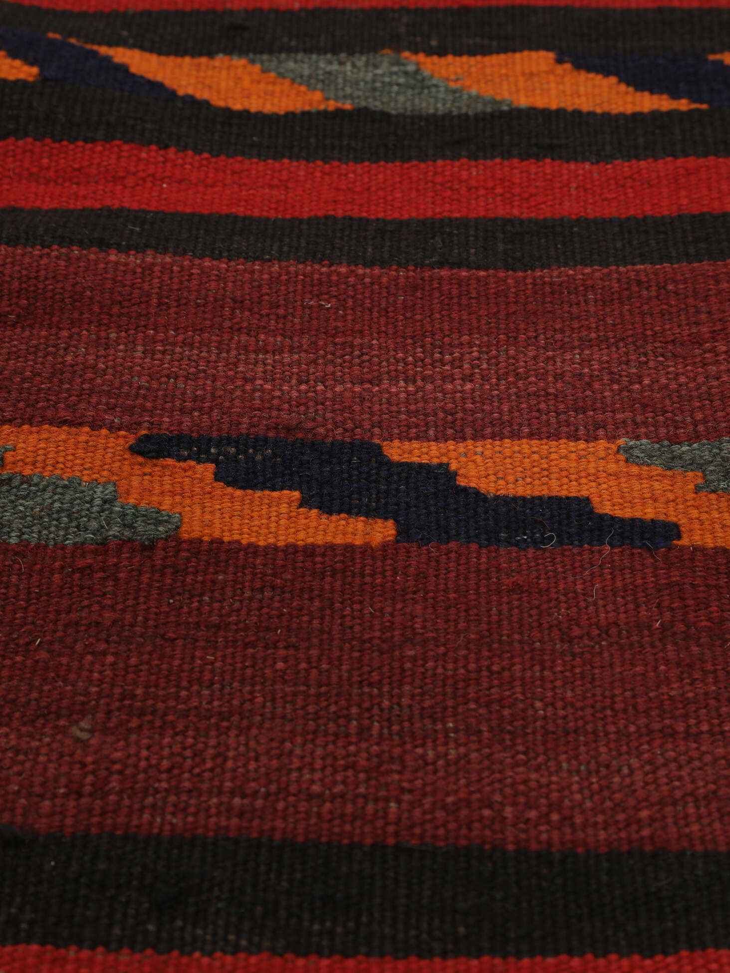 
    Afghan Vintage Kilim - Black - 140 x 333 cm
  