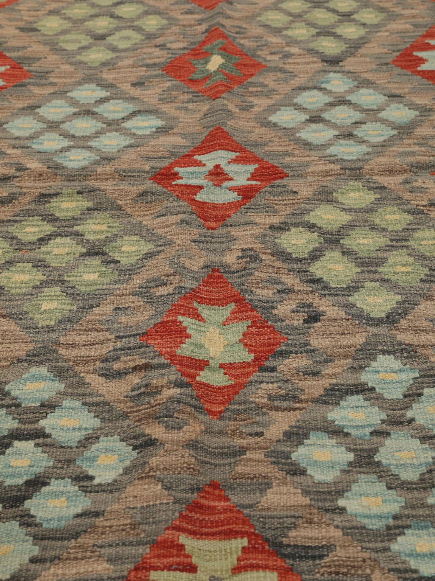 
    Kilim Afghan Old style - Brown - 151 x 203 cm
  