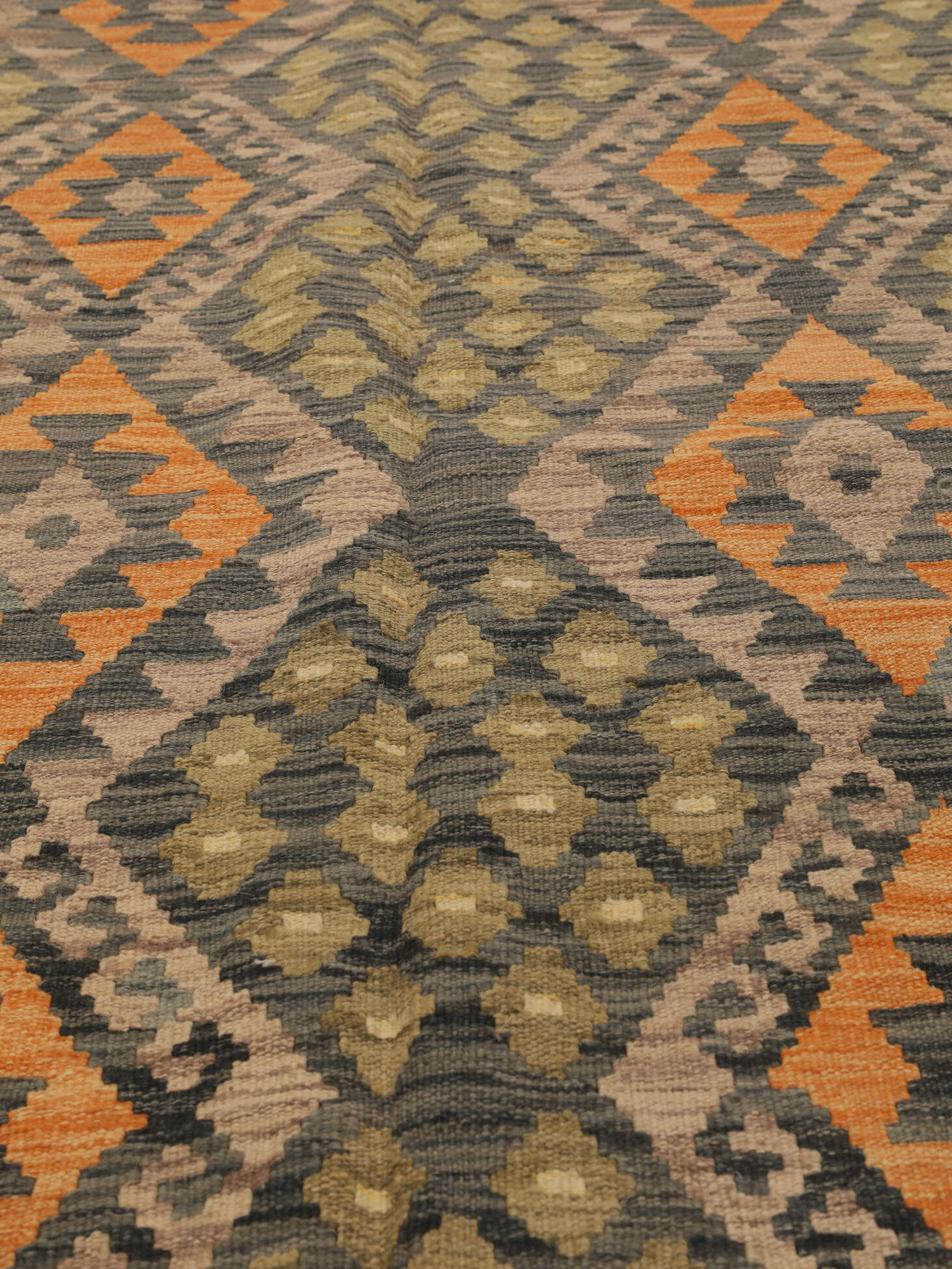 
    Kilim Afghan Old style - Brown - 150 x 198 cm
  