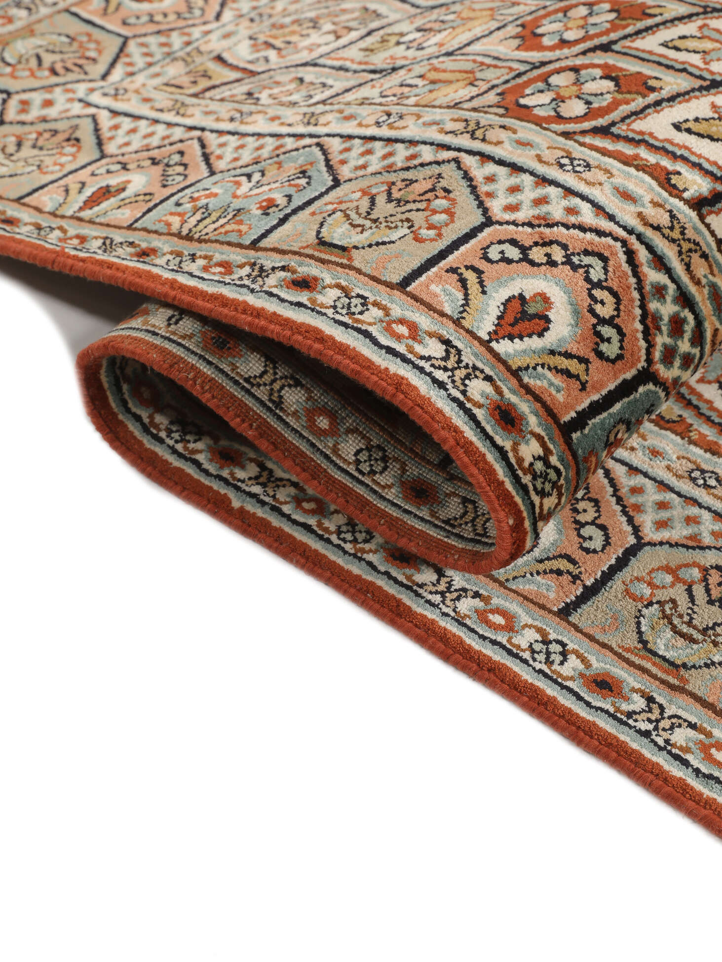 
    Kashmir pure silk - Brown - 79 x 125 cm
  