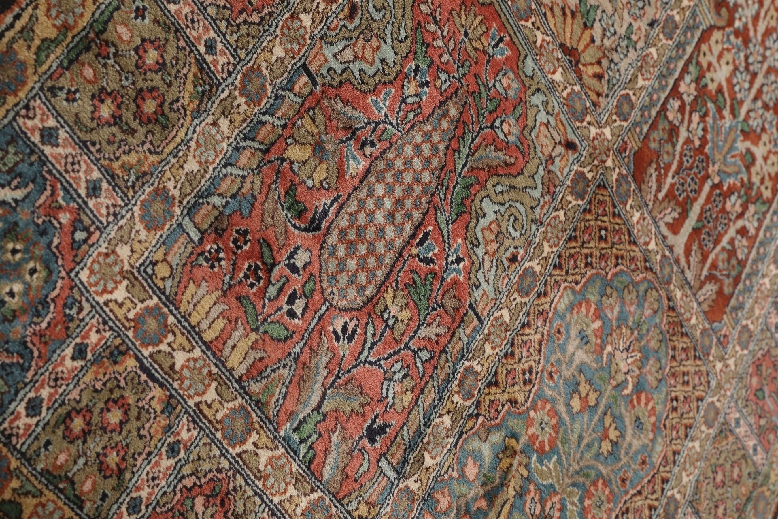 
    Kashmir pure silk - Brown - 82 x 301 cm
  