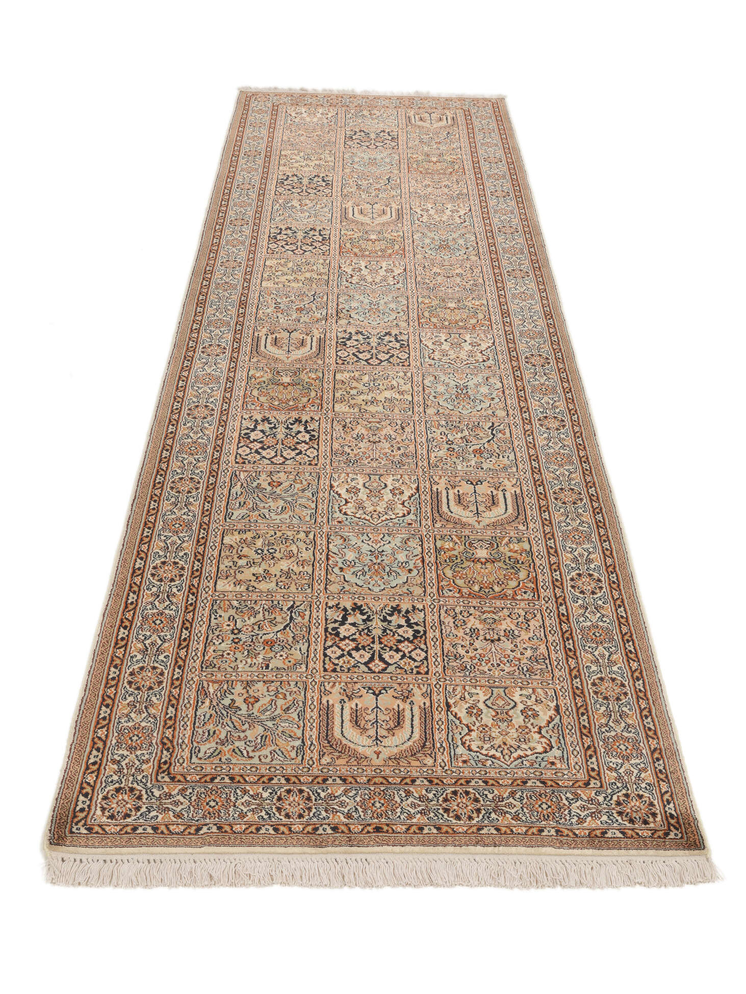 
    Kashmir pure silk - Brown - 81 x 310 cm
  