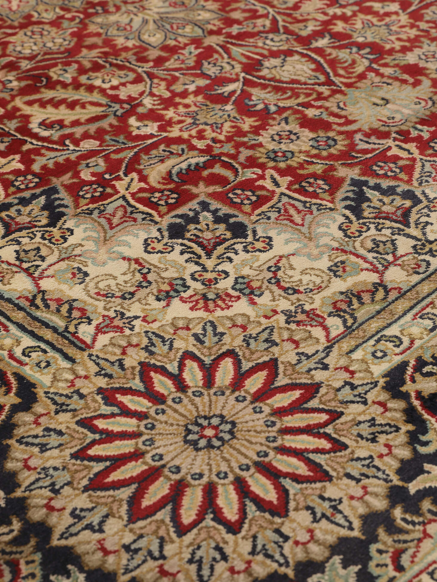 
    Kashmir pure silk - Brown - 123 x 183 cm
  