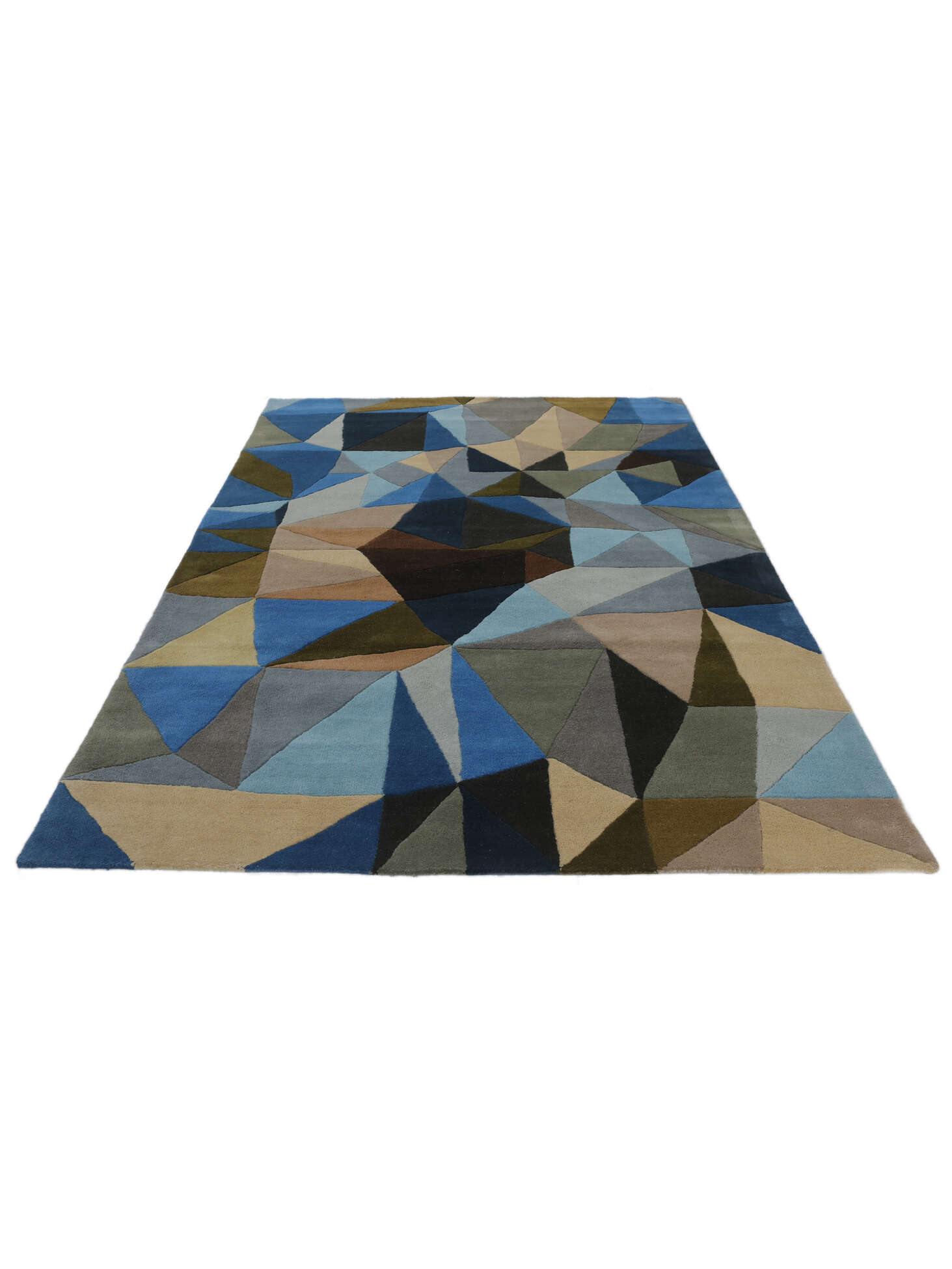 
    Volcano Rug - Blue - 160 x 230 cm
  