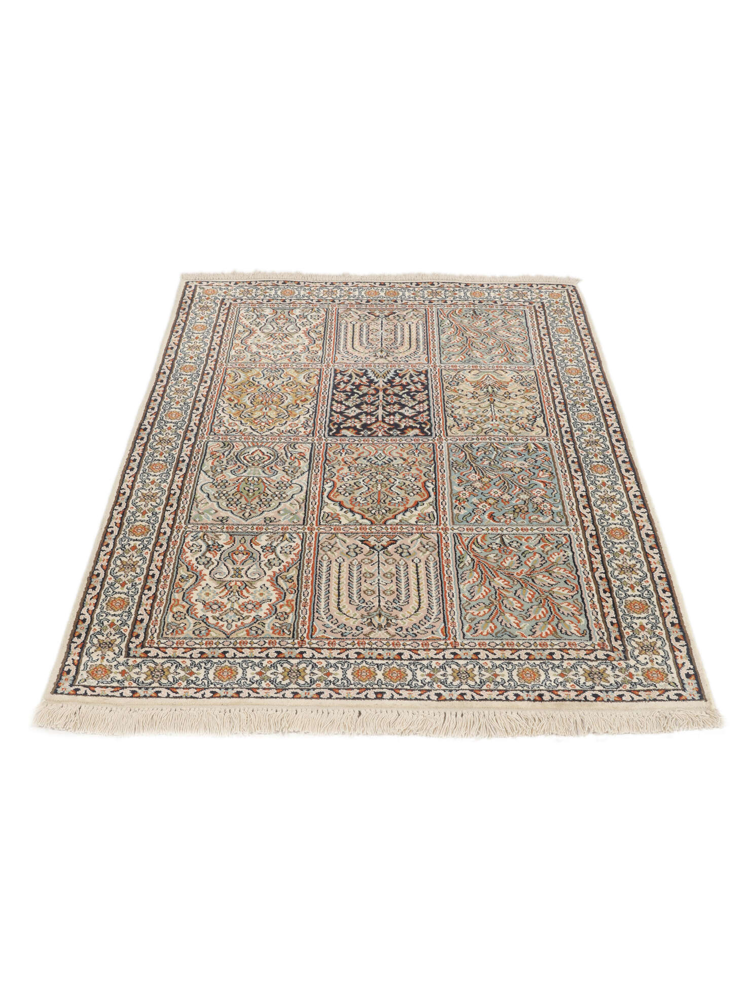 
    Kashmir pure silk - Brown - 79 x 121 cm
  