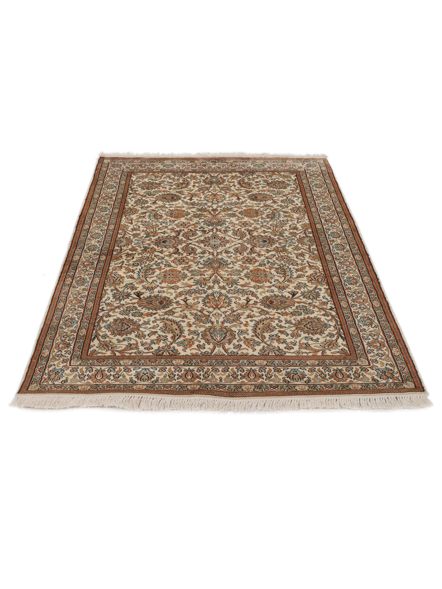 
    Kashmir pure silk - Brown - 97 x 155 cm
  