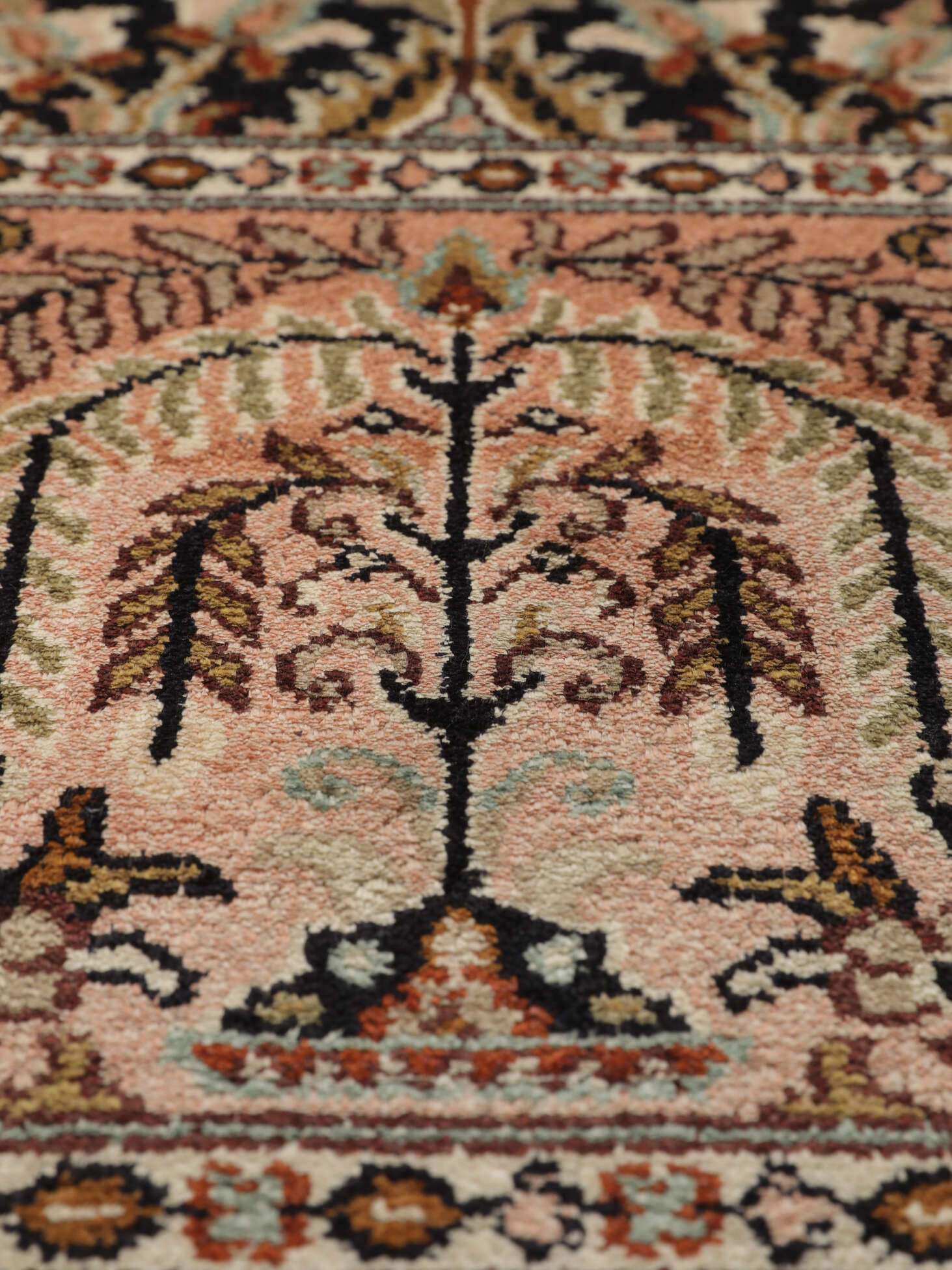 
    Kashmir pure silk - Brown - 98 x 156 cm
  