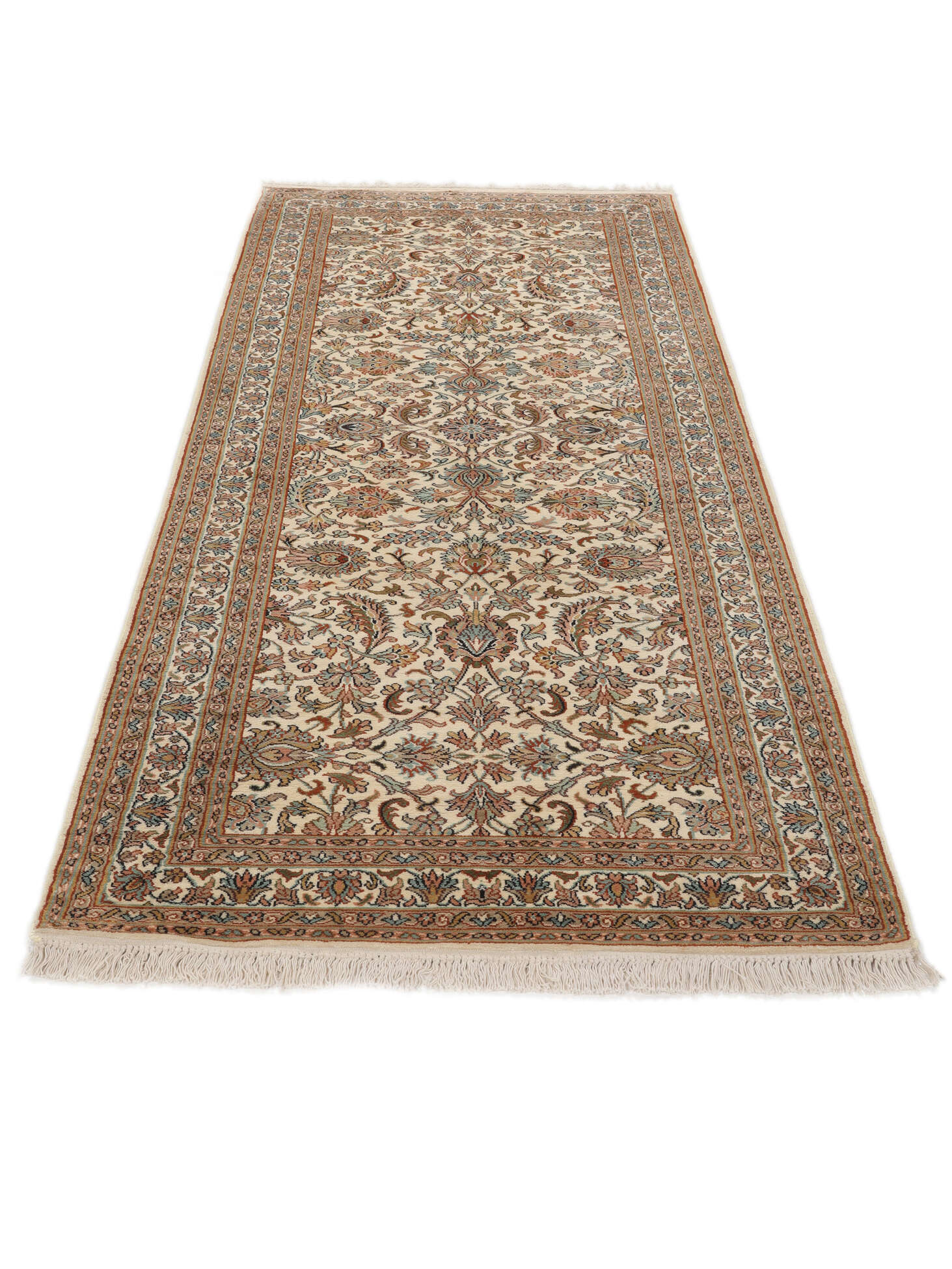 
    Kashmir pure silk - Brown - 79 x 214 cm
  