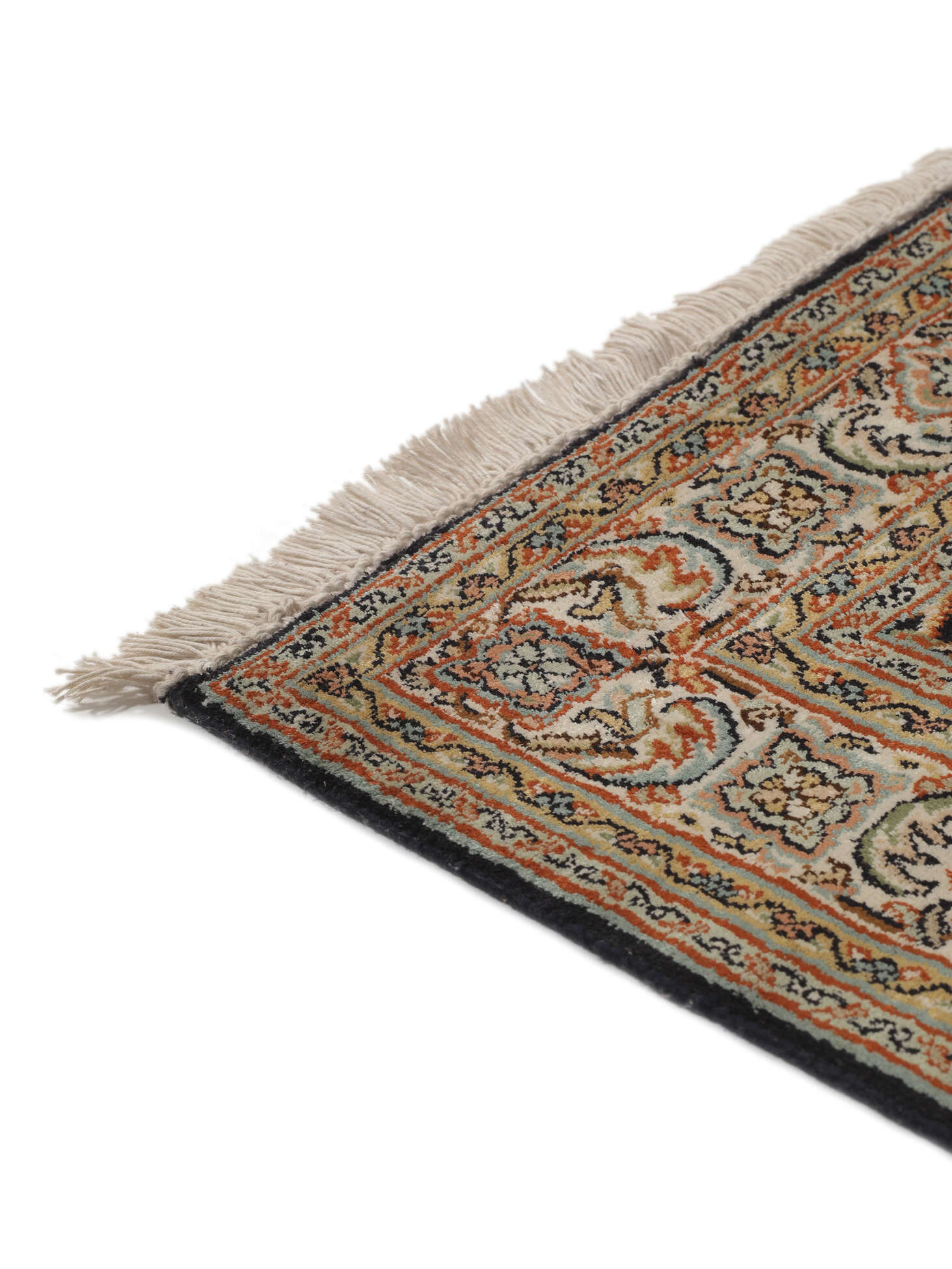 
    Kashmir pure silk - Brown - 82 x 242 cm
  