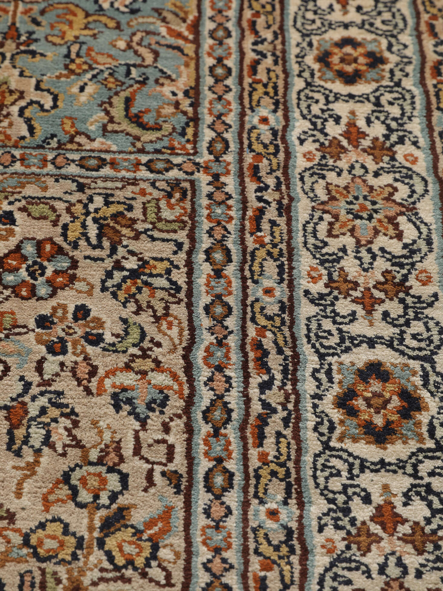 
    Kashmir pure silk - Brown - 85 x 299 cm
  