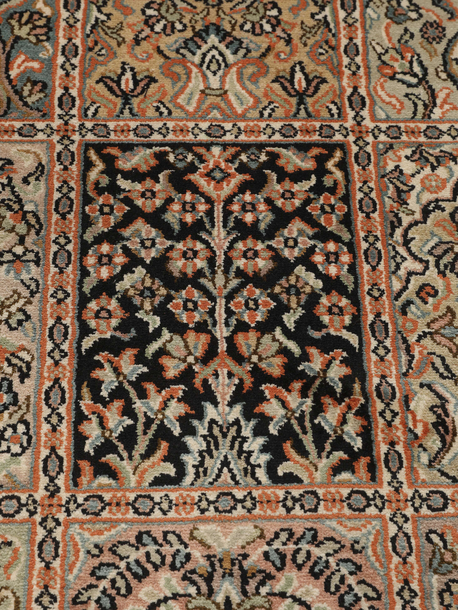 
    Kashmir pure silk - Brown - 81 x 365 cm
  