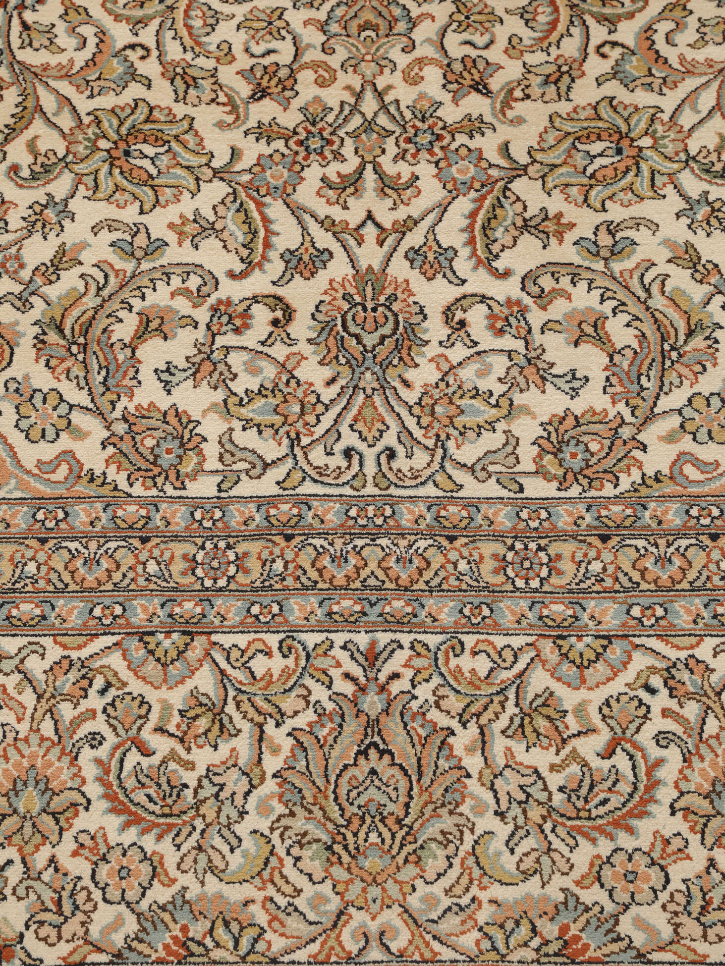 
    Kashmir pure silk - Brown - 248 x 343 cm
  