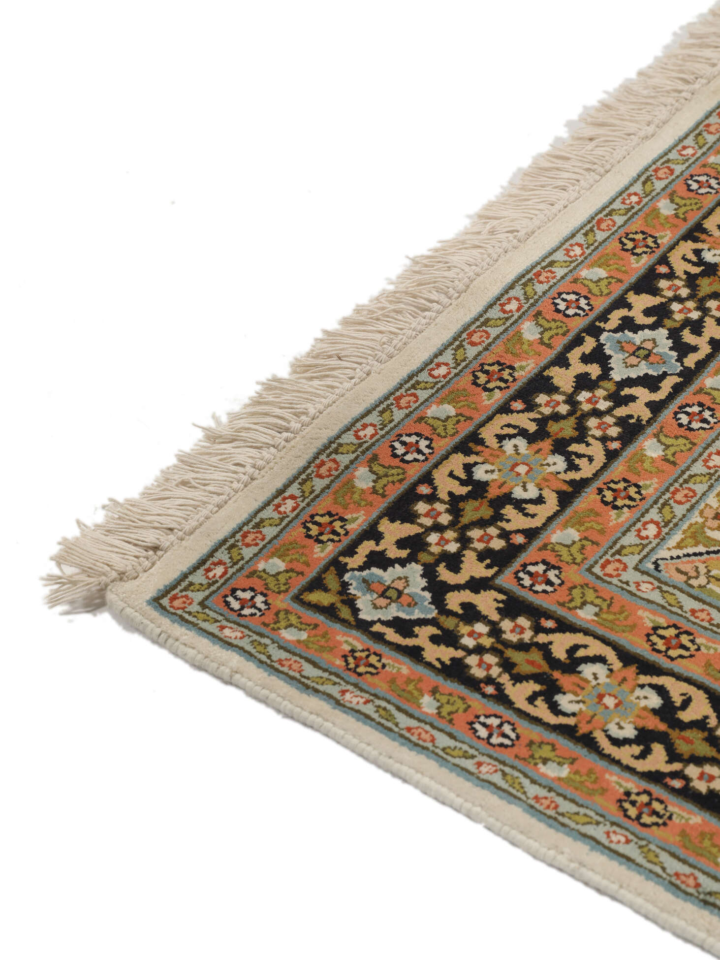 
    Kashmir pure silk - Brown - 80 x 130 cm
  