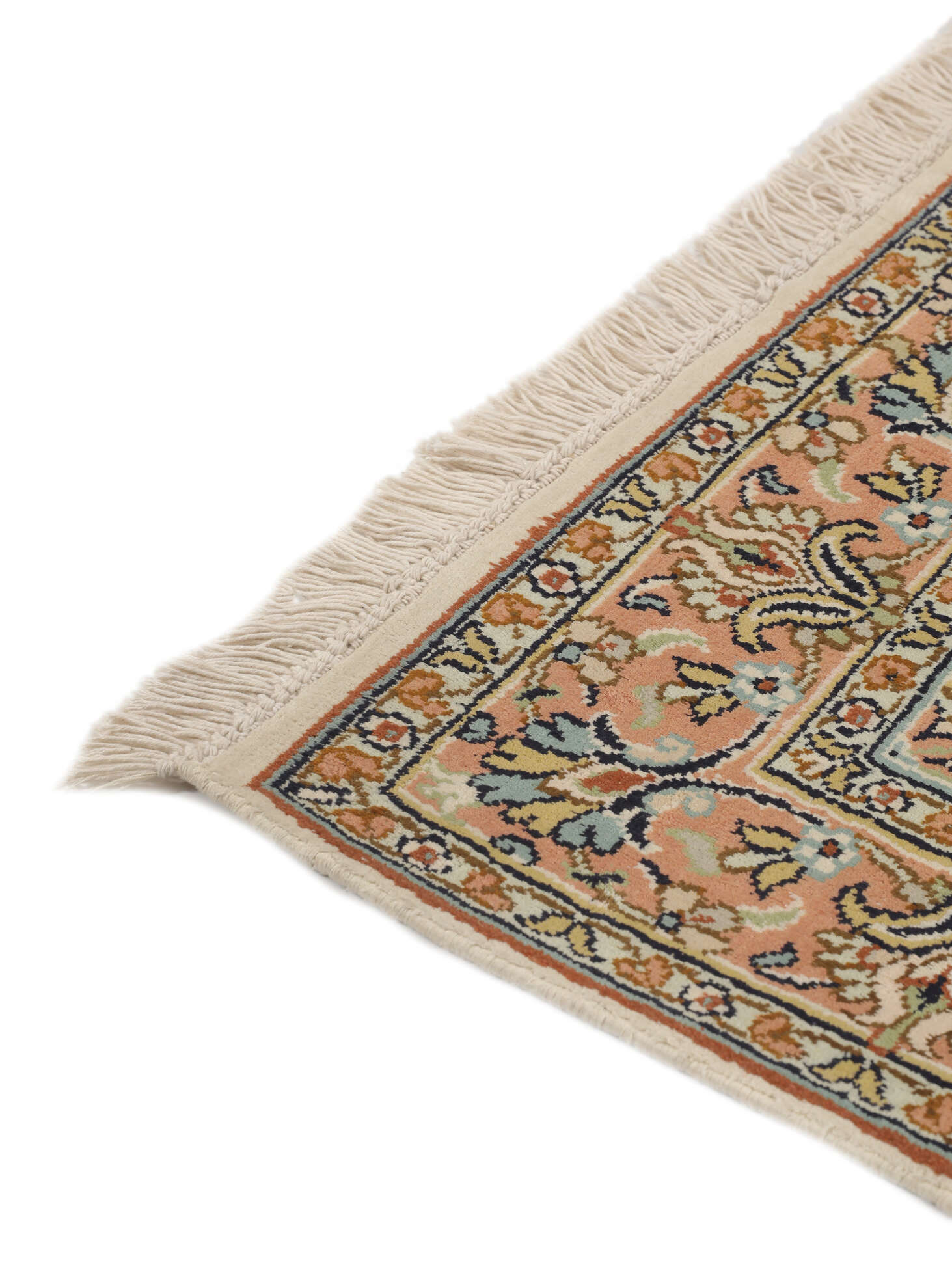 
    Kashmir pure silk - Brown - 66 x 101 cm
  