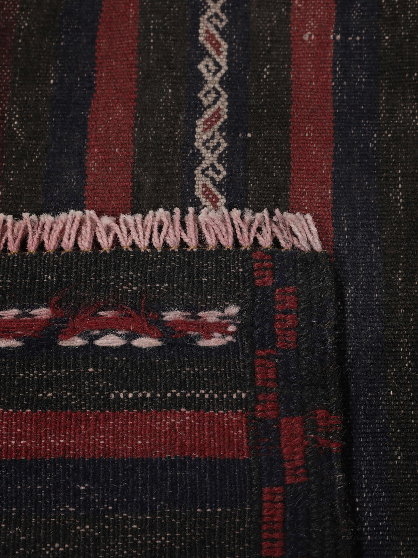 
    Afghan Vintage Kilim - Black - 146 x 236 cm
  