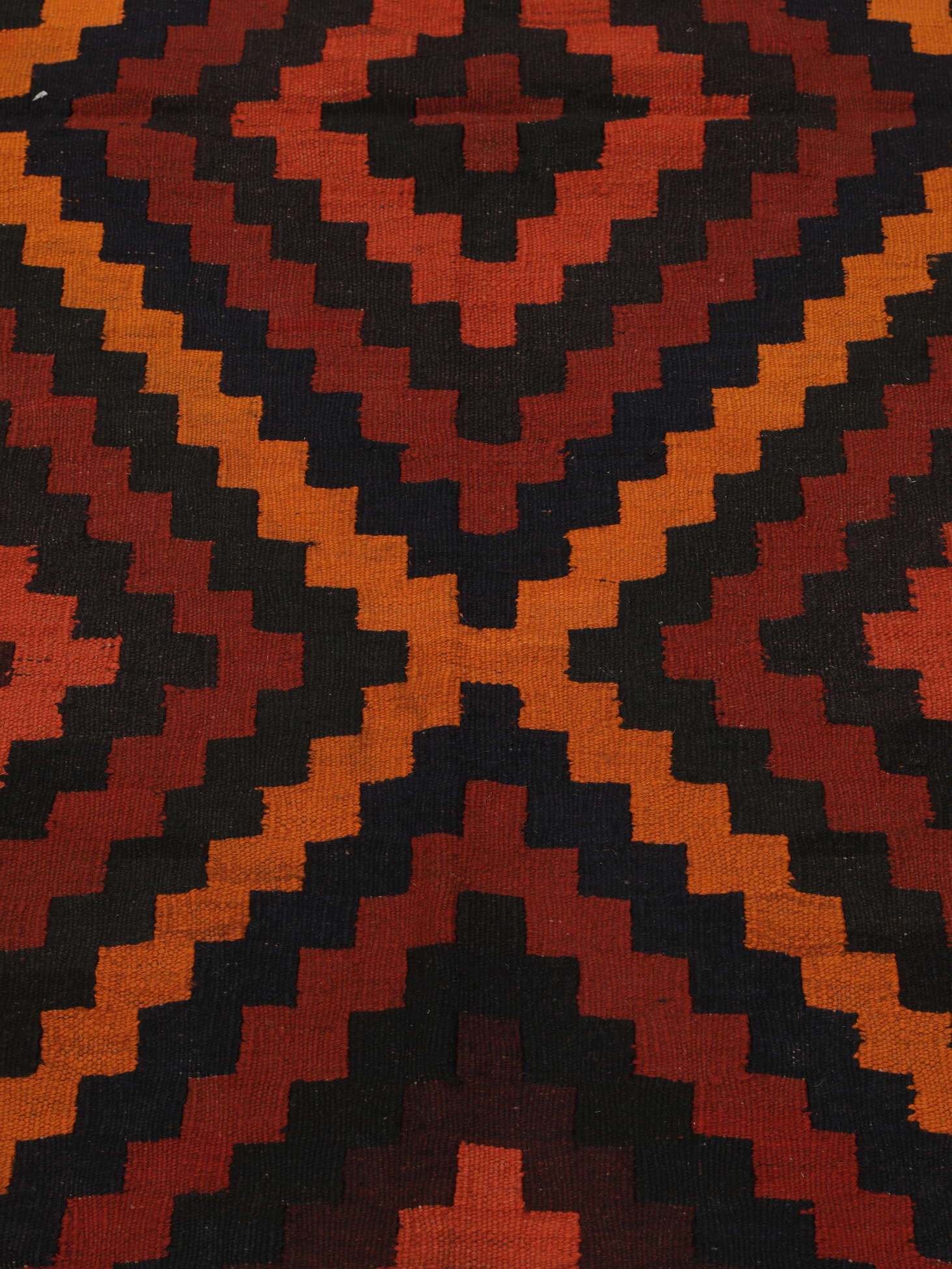 
    Afghan Vintage Kilim - Black - 138 x 390 cm
  
