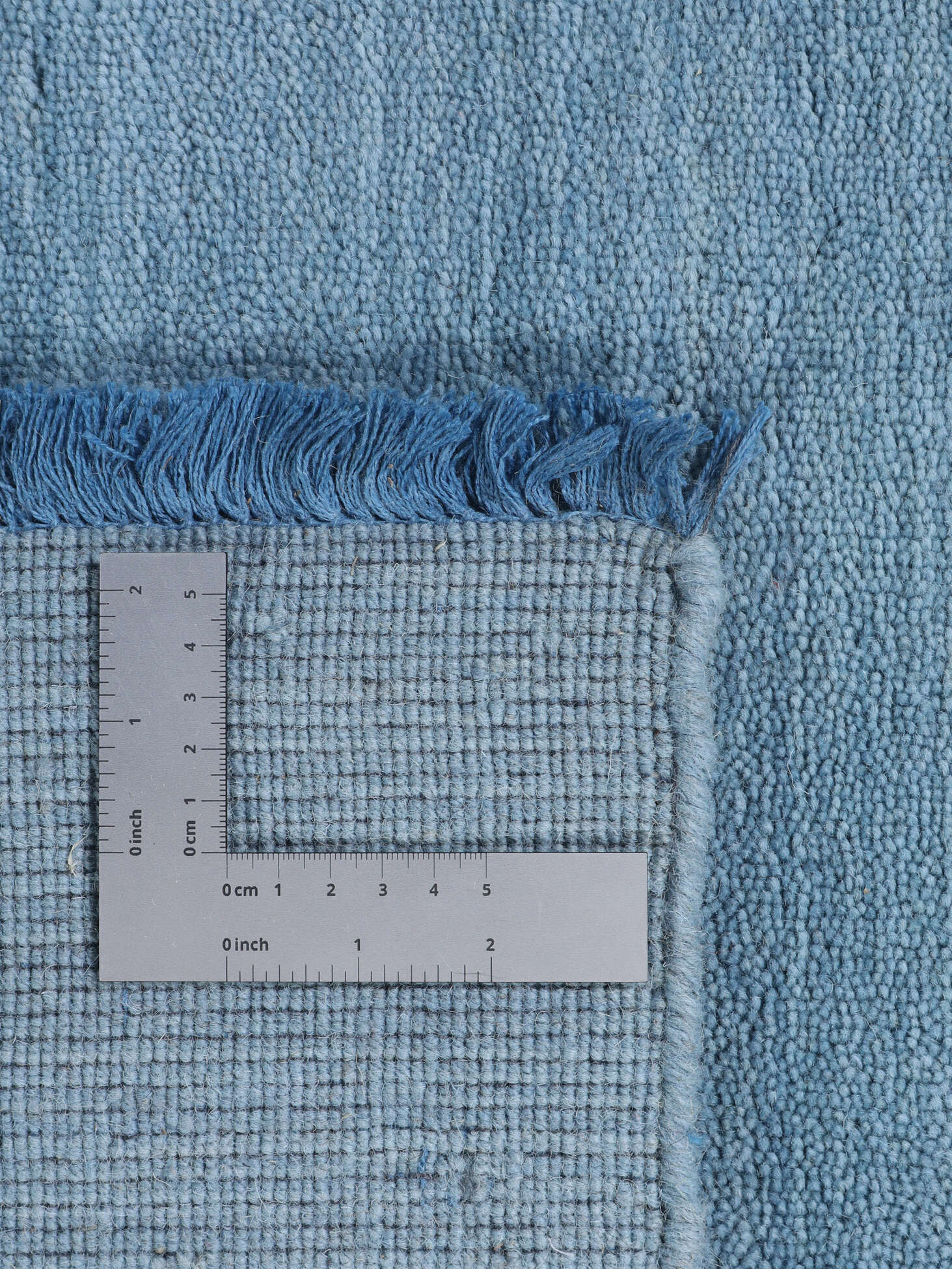 
    Handloom fringes - Light blue - 200 x 300 cm
  