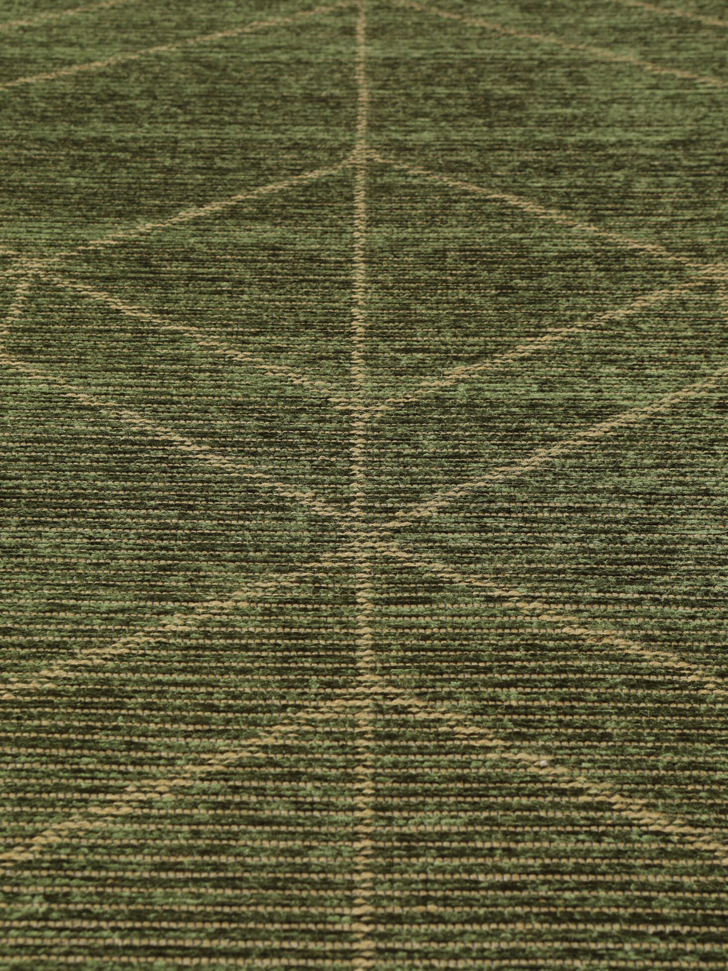 Rugvista Essential Toledo Zöld, Kerek Ø 200 cm Szőnyeg Rugvista