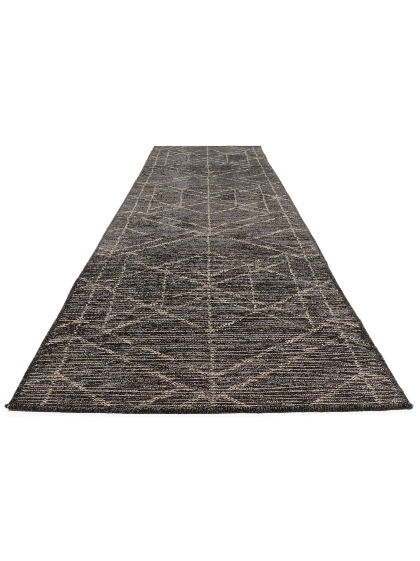 Rugvista Essential Toledo Charcoal Grey, Runner 80 x 350 cm Rug