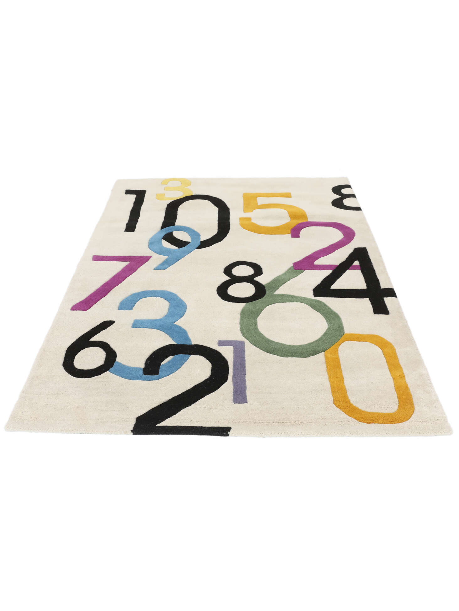 
    Lucky Numbers - Ivory white - 100 x 160 cm
  